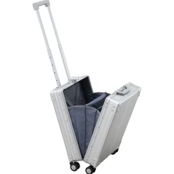 21 - 4-Rollen-Kabinentrolley 56 cm (silver)