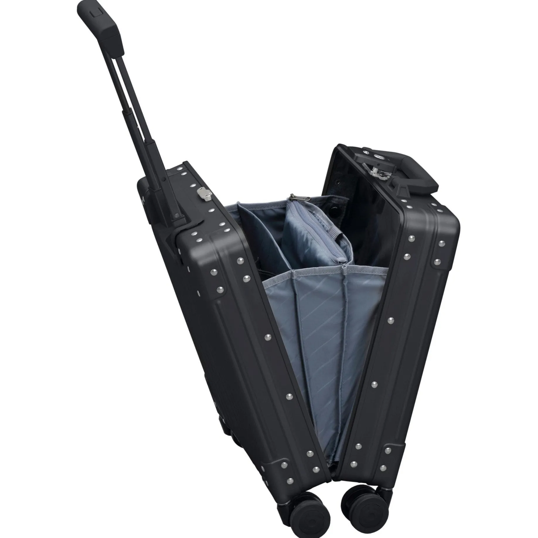 16 - 4-Rollen-Kabinentrolley 42 cm (black)