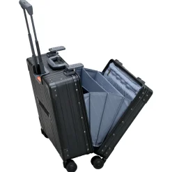 17 Deluxe - 4-Rollen-Businesstrolley 44.5 cm (black)