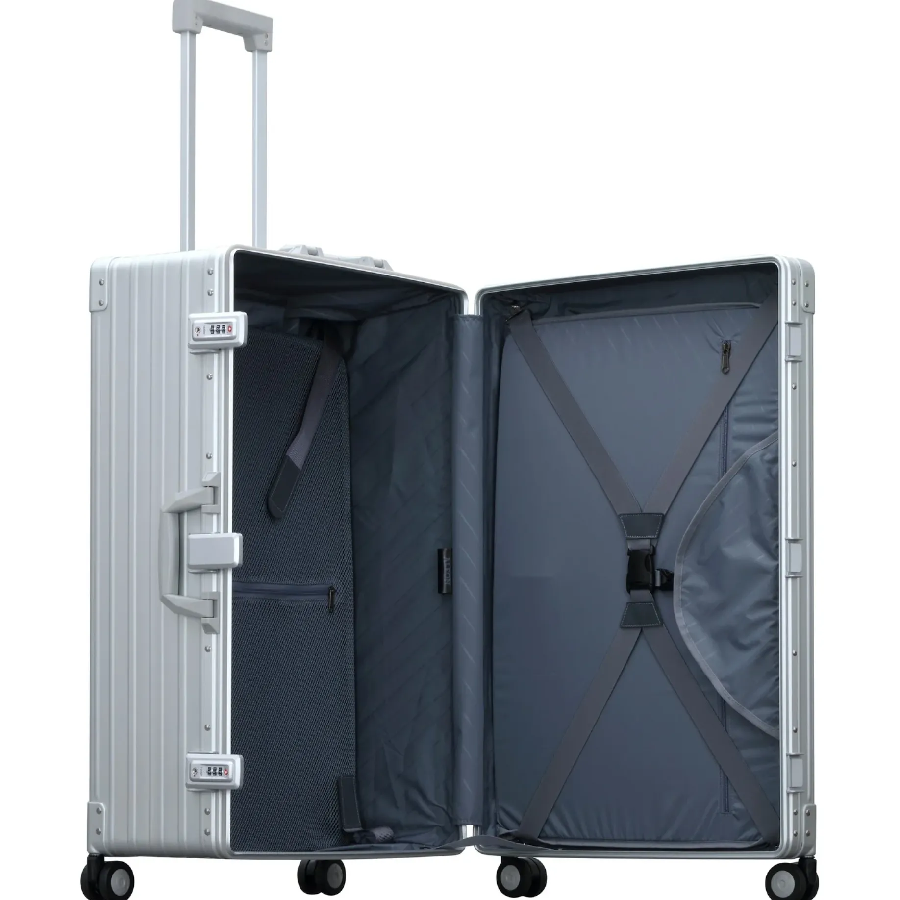 30 Macro - 4-Rollen-Trolley 76 cm (silver)