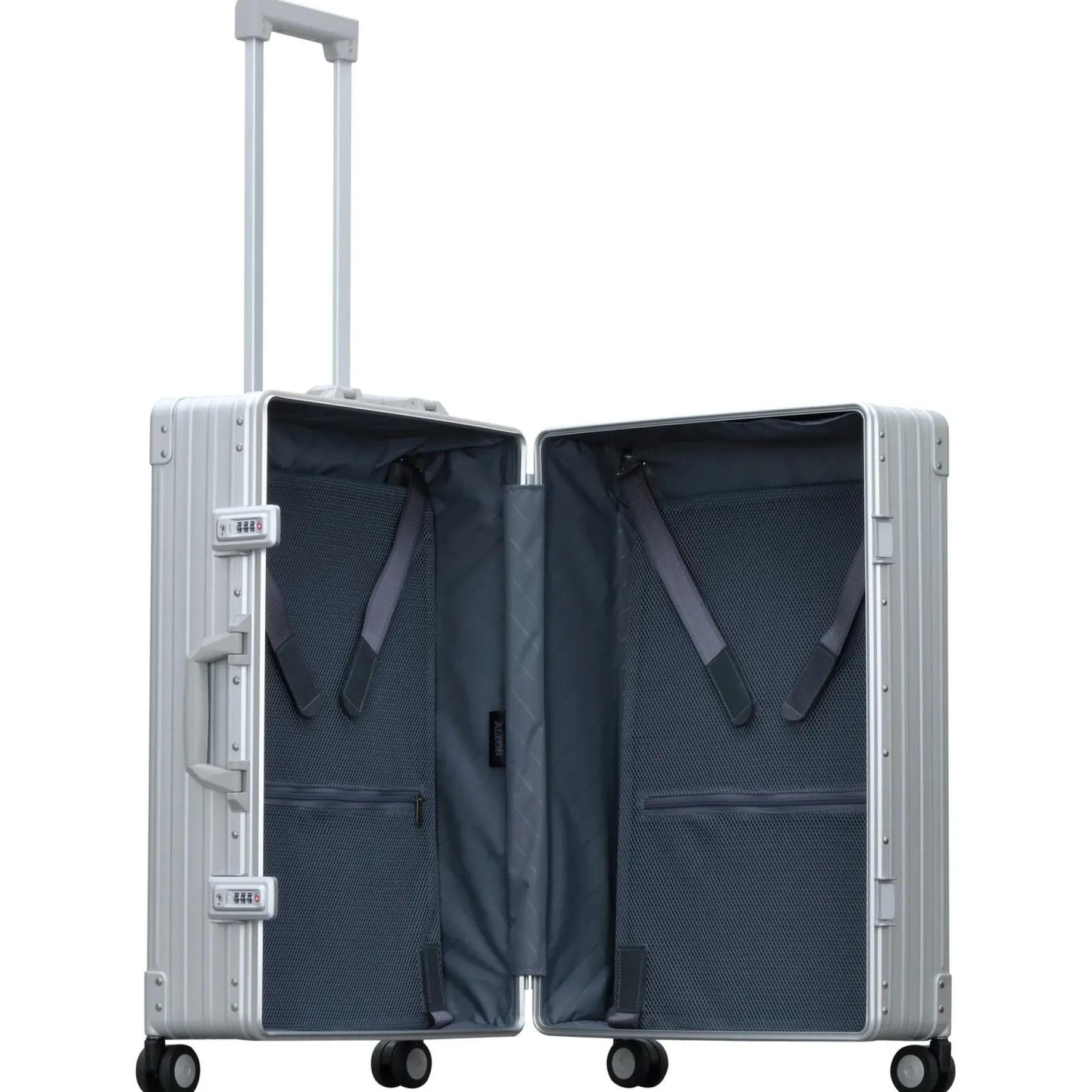 26 Traveller 4-Rollen-Trolley 67 cm (silver)