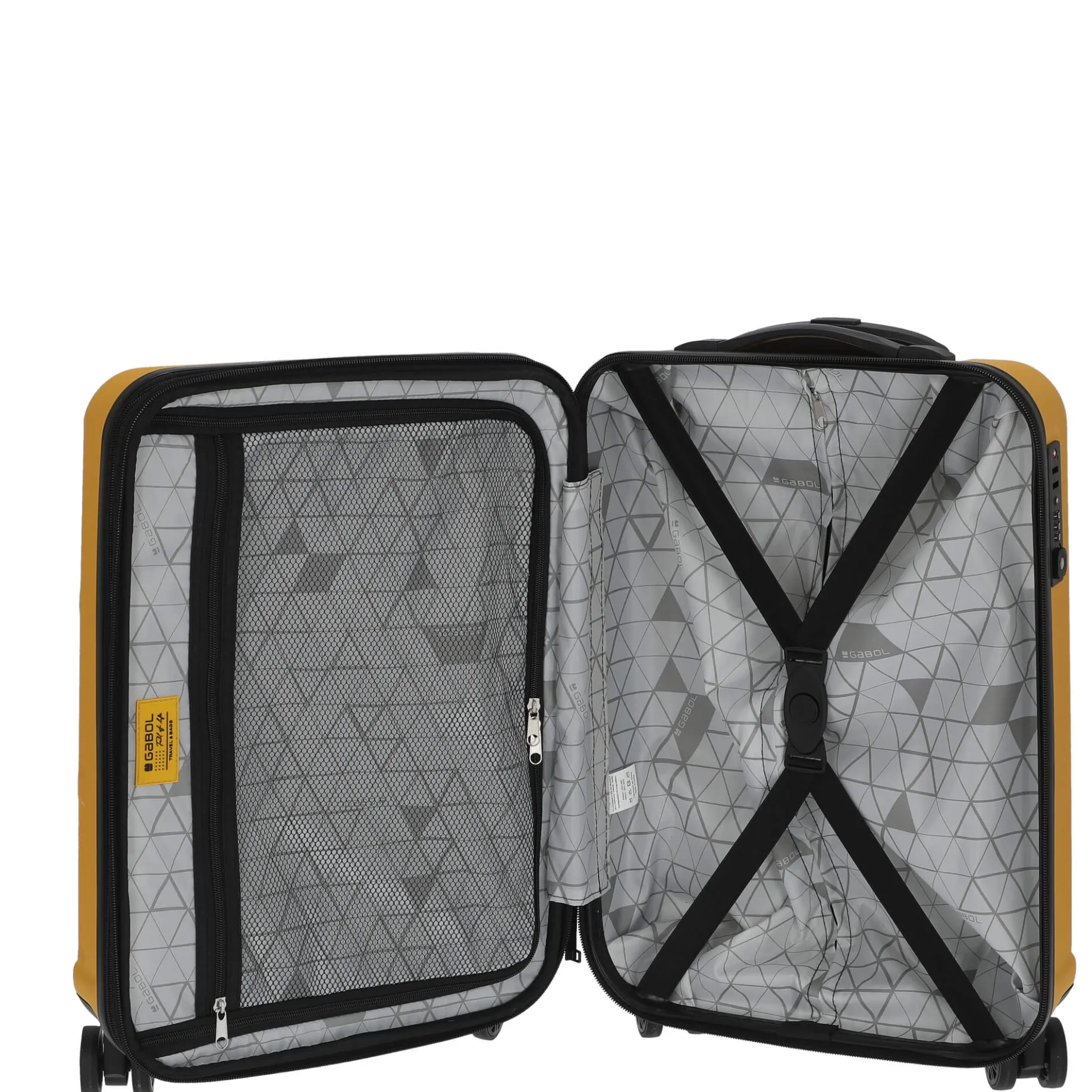 Advance - 4-Rollen-Kabinentrolley S 55 cm erw. (mostaza)