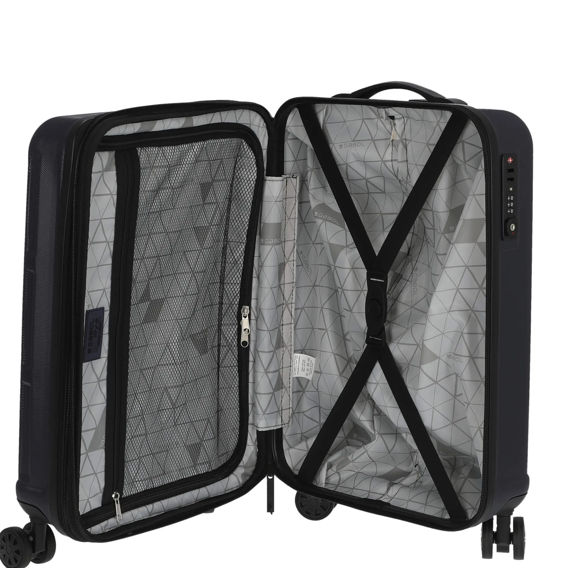 Advance - 4-Rollen-Kabinentrolley S 55 cm erw. (marino)