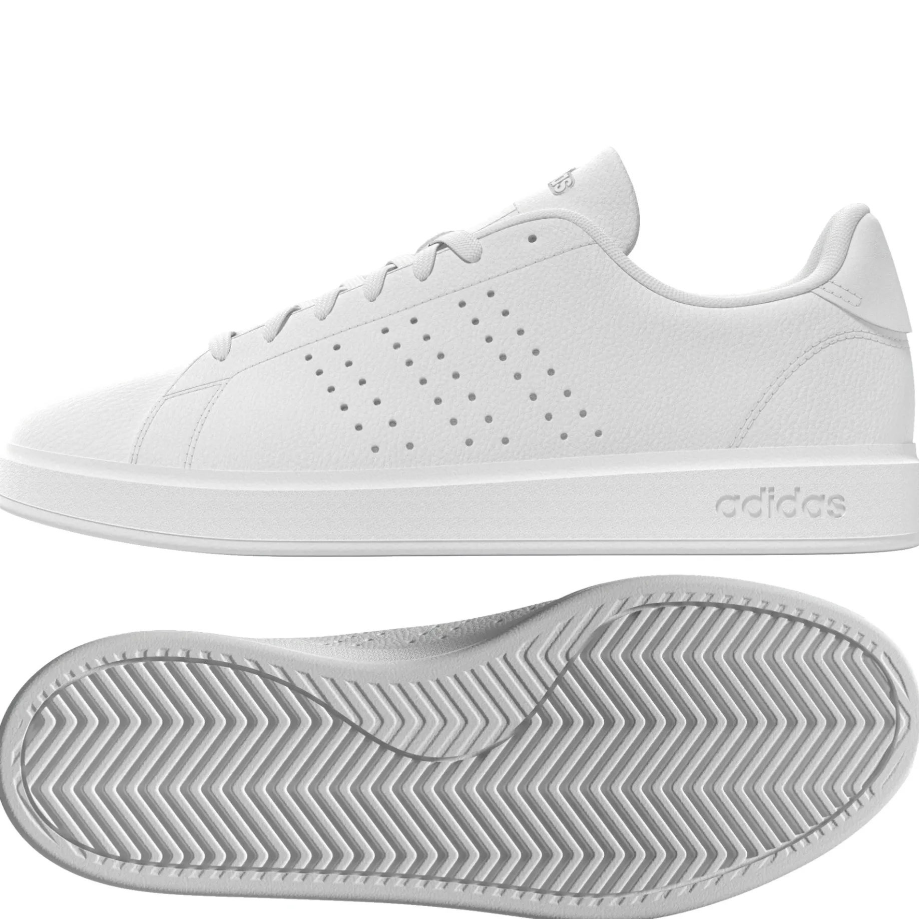 Advantage 2.0 Sneaker - Men Schuh (ftwr white, 38 2/3)