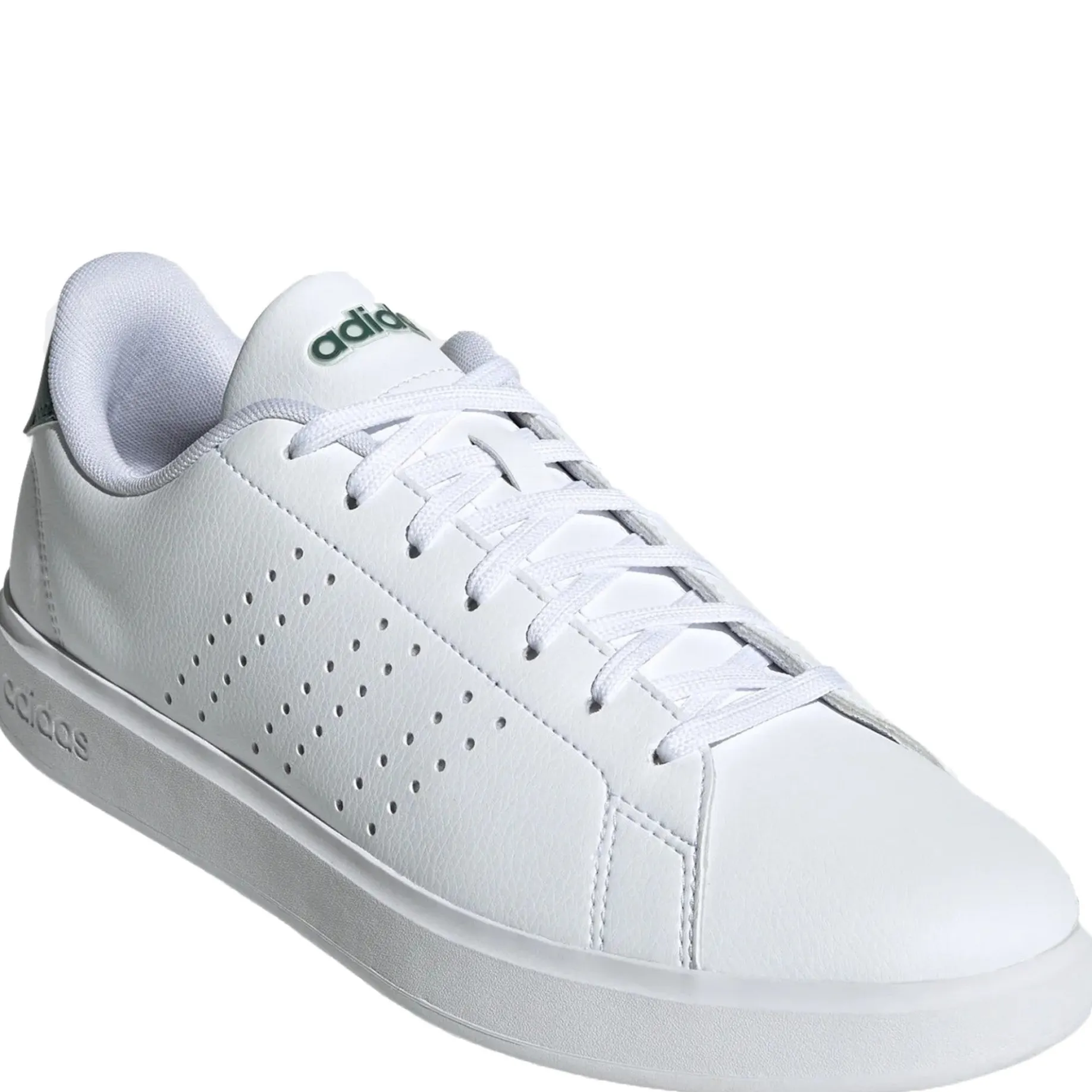 Advantage 2.0 Sneaker - Men Schuh (ftwr white/core black/collegiate green, 42 2/3)