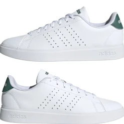 Advantage 2.0 Sneaker - Men Schuh (ftwr white/core black/collegiate green, 43 1/3)