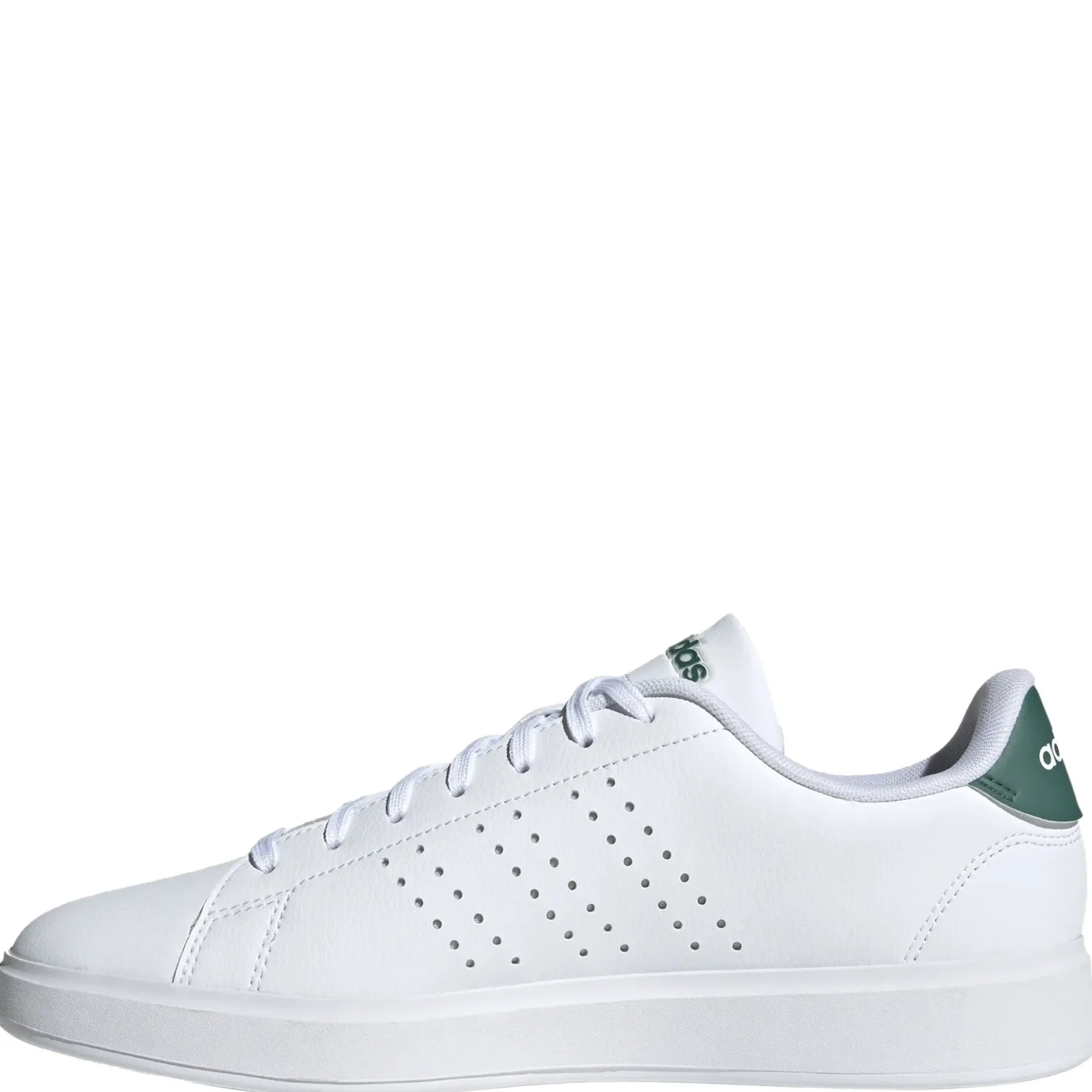 Advantage 2.0 Sneaker - Men Schuh (ftwr white/core black/collegiate green, 45 1/3)