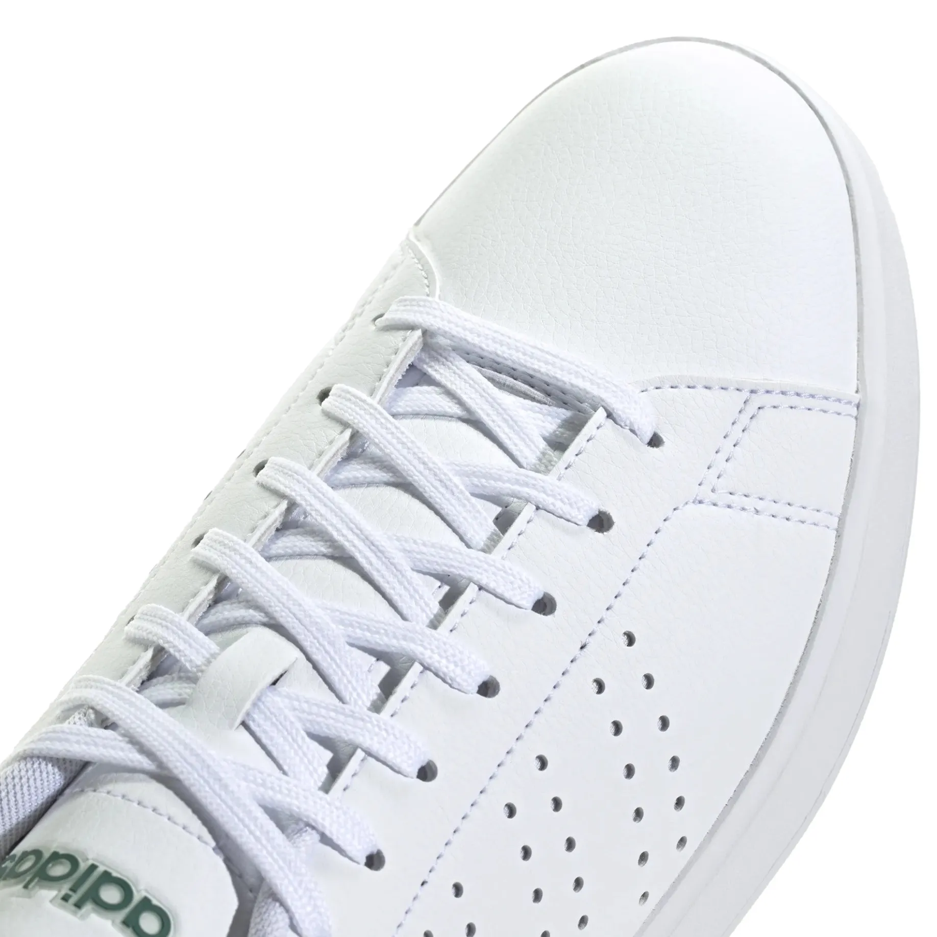 Advantage 2.0 Sneaker - Men Schuh (ftwr white/core black/collegiate green, 44)