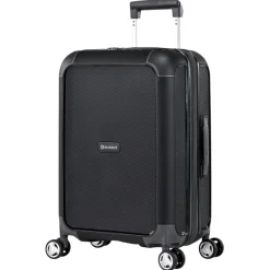 AEGIS - 4-Rollen-Kabinentrolley 55 cm erw. (midnight black)