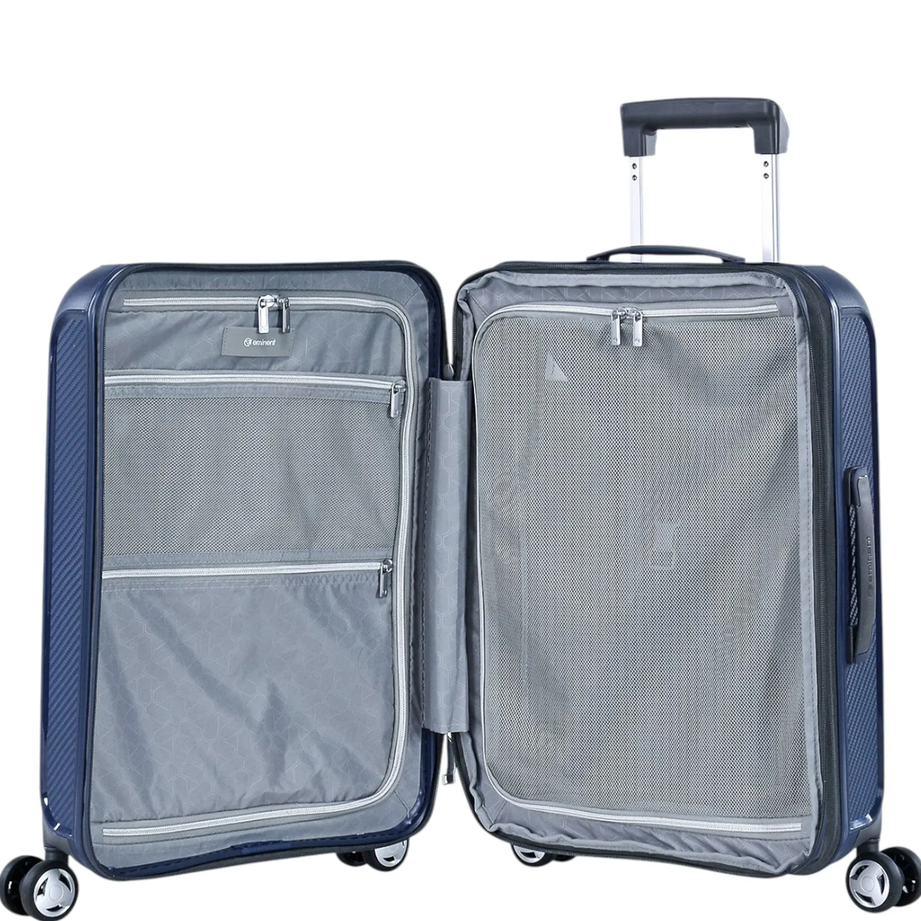 AEGIS - 4-Rollen-Kabinentrolley 55 cm erw. (navy blue)