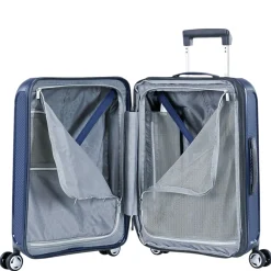 AEGIS - 4-Rollen-Kabinentrolley 55 cm erw. (navy blue)