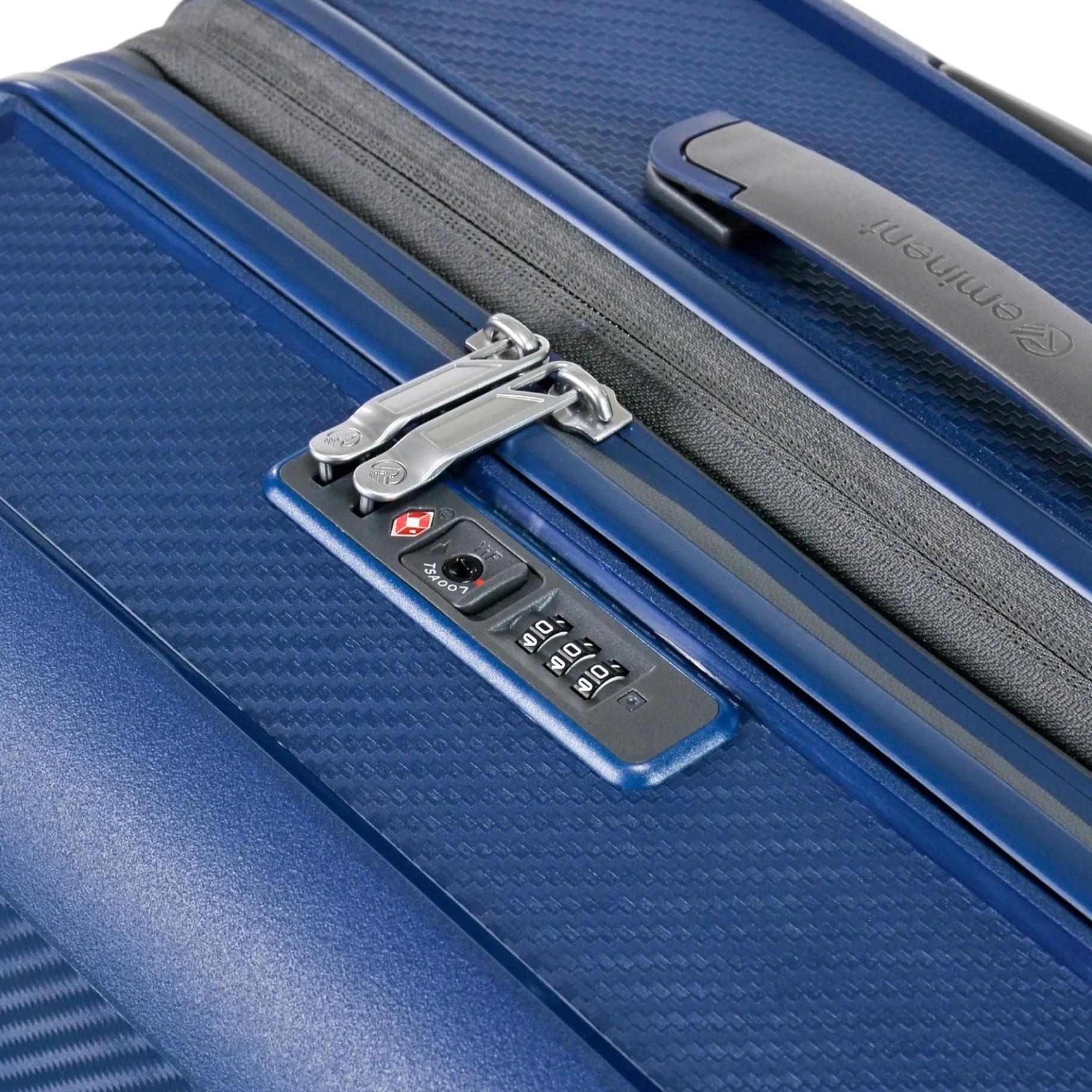 AEGIS - 4-Rollen-Kabinentrolley 55 cm erw. (navy blue)