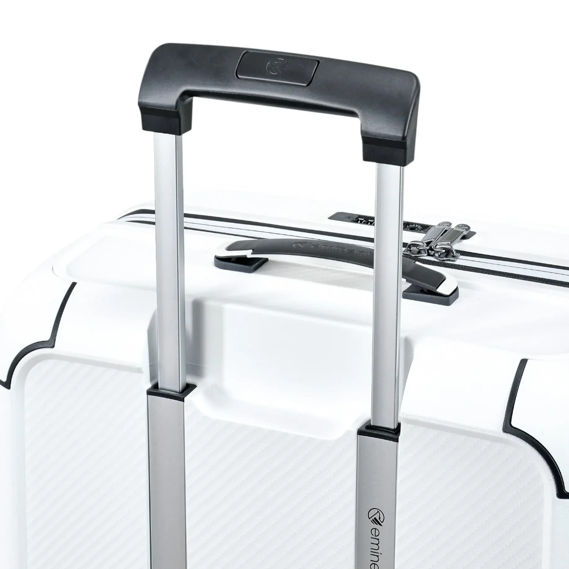 AEGIS - 4-Rollen-Kabinentrolley 55 cm erw. (white)