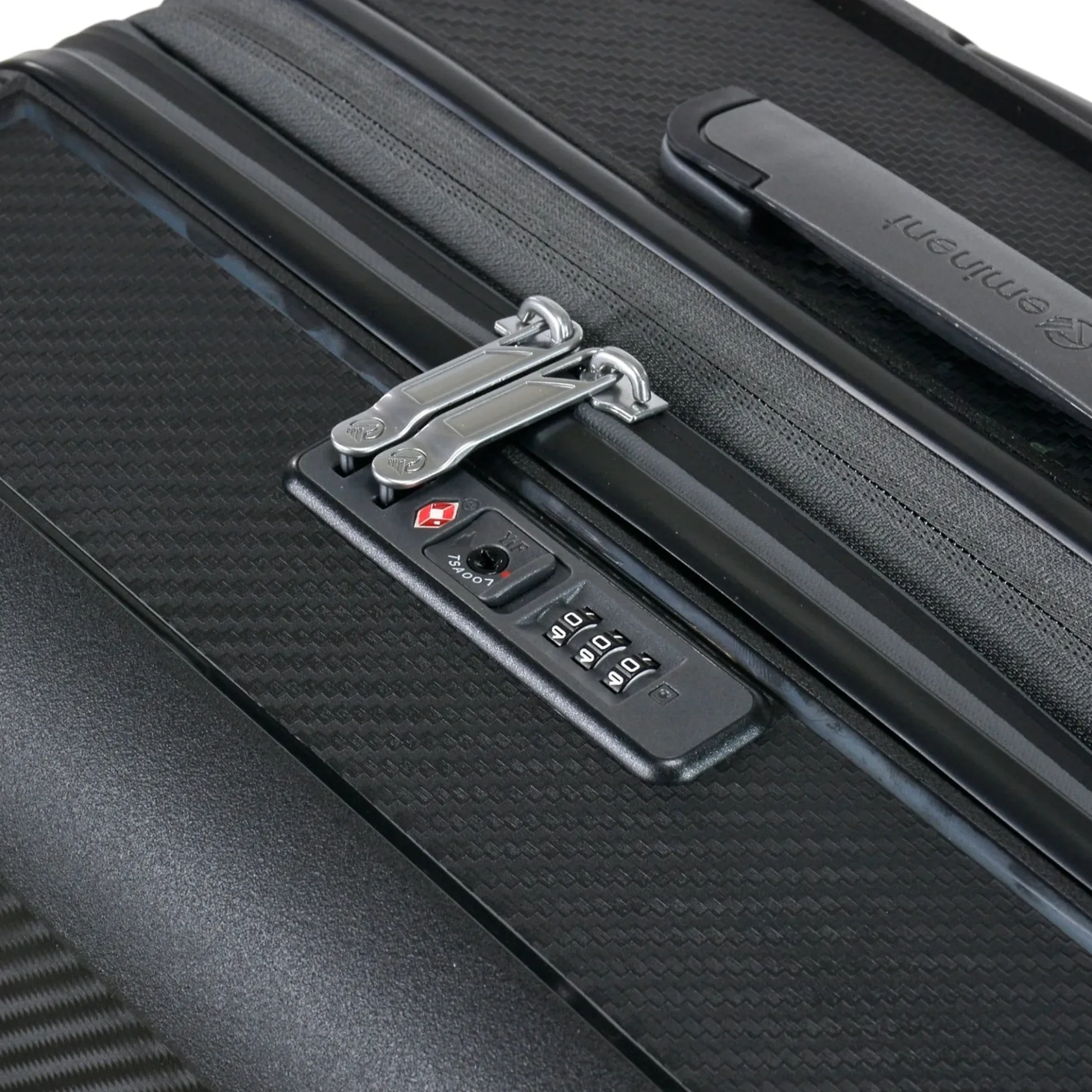 AEGIS - 4-Rollen-Trolley 78 cm erw. (midnight black)