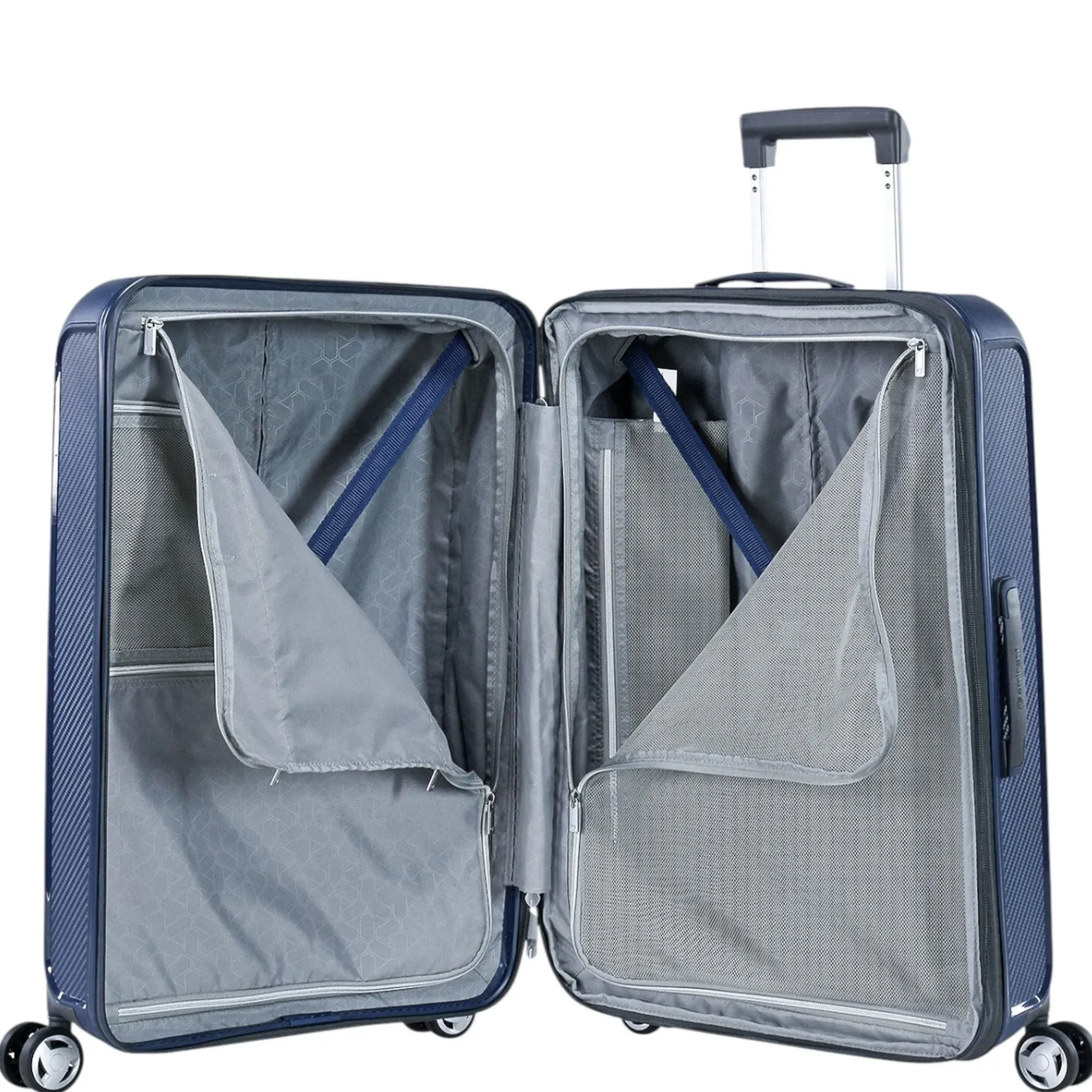 AEGIS - 4-Rollen-Trolley 67 cm erw. (navy blue)