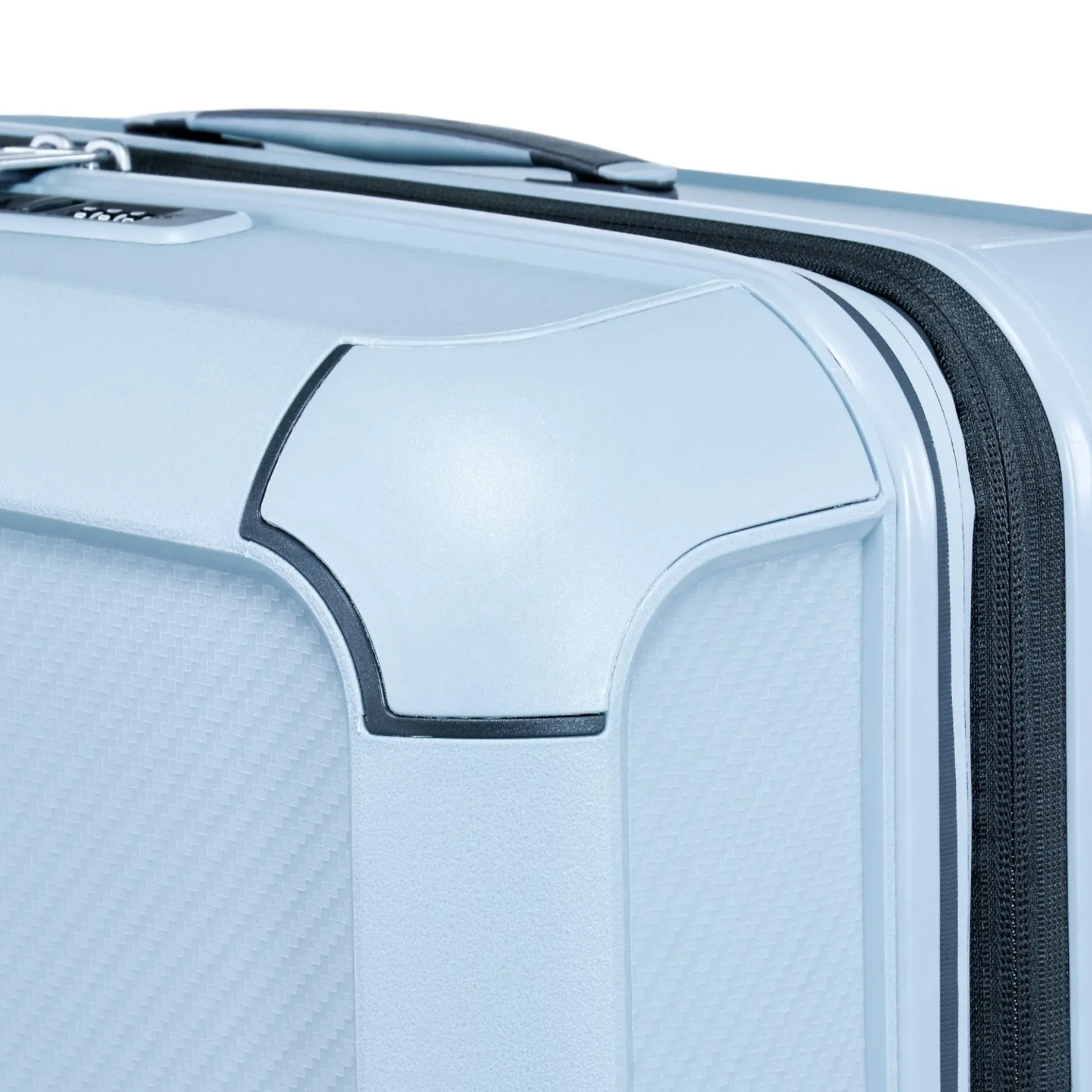 AEGIS - 4-Rollen-Trolley 78 cm erw. (light blue)