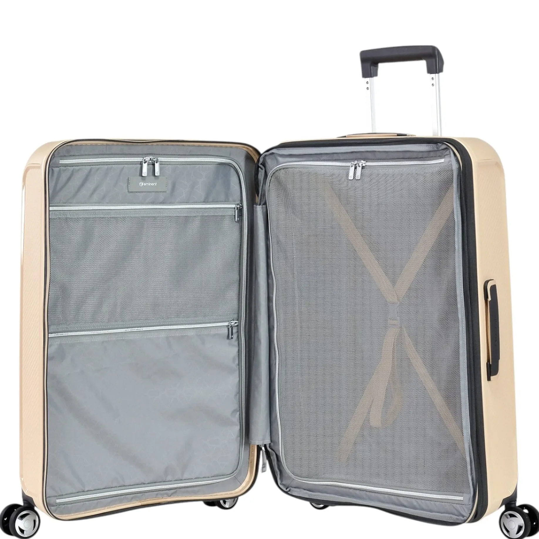 AEGIS - 4-Rollen-Trolley 67 cm erw. (light yellow)