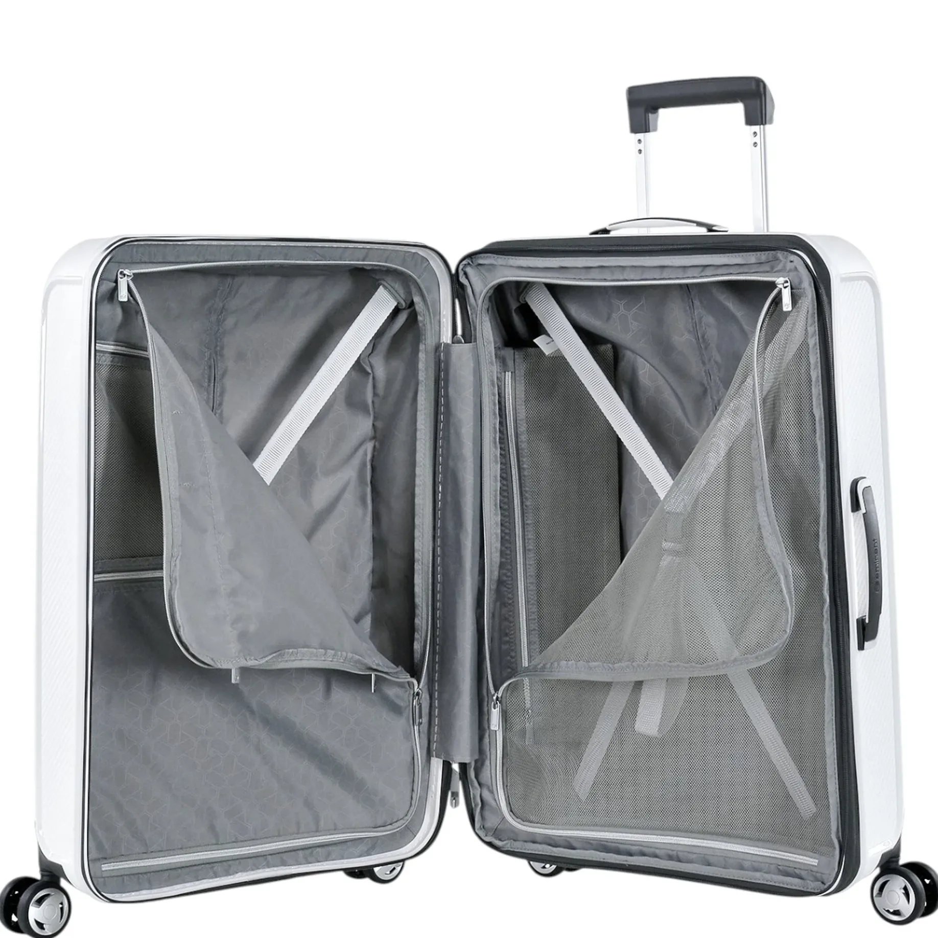 AEGIS - 4-Rollen-Trolley 67 cm erw. (white)