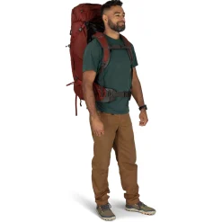 Aether 65 L/XL - Trekkingrucksack 80 cm (deep acorn red)