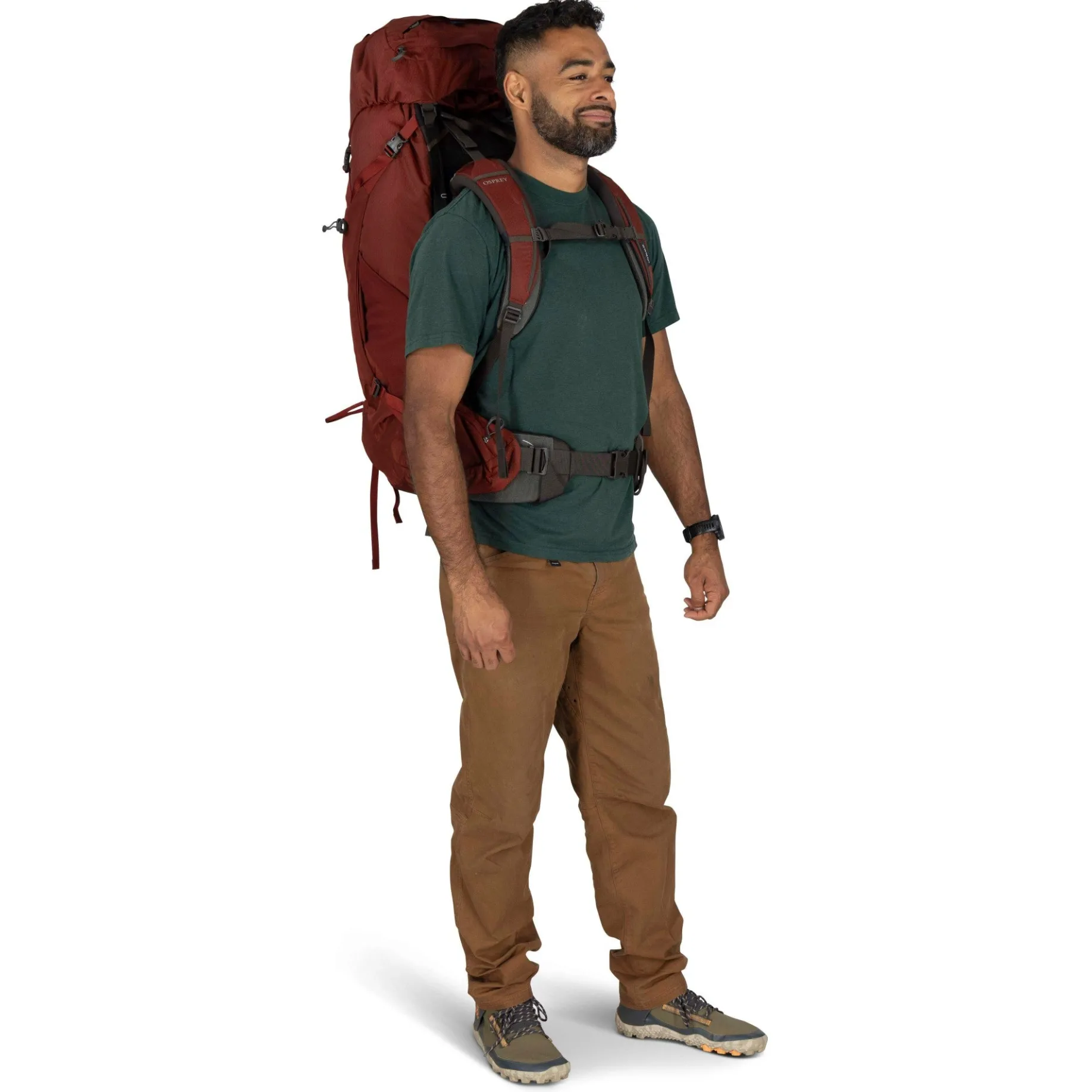 Aether 65 L/XL - Trekkingrucksack 80 cm (deep acorn red)