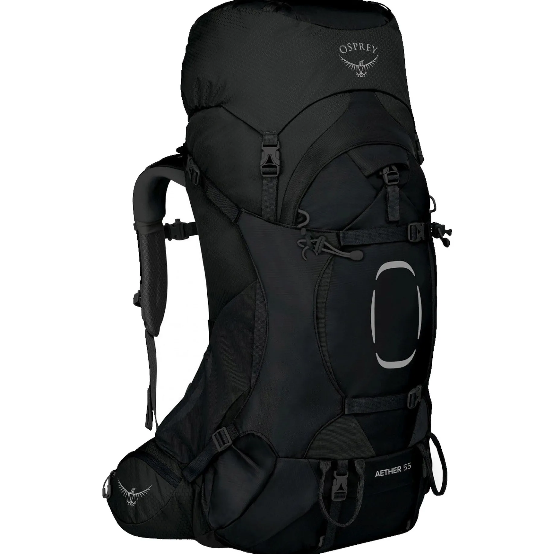 Aether 55 S/M - Trekkingrucksack 78 cm (black, 55 cm (S/M))