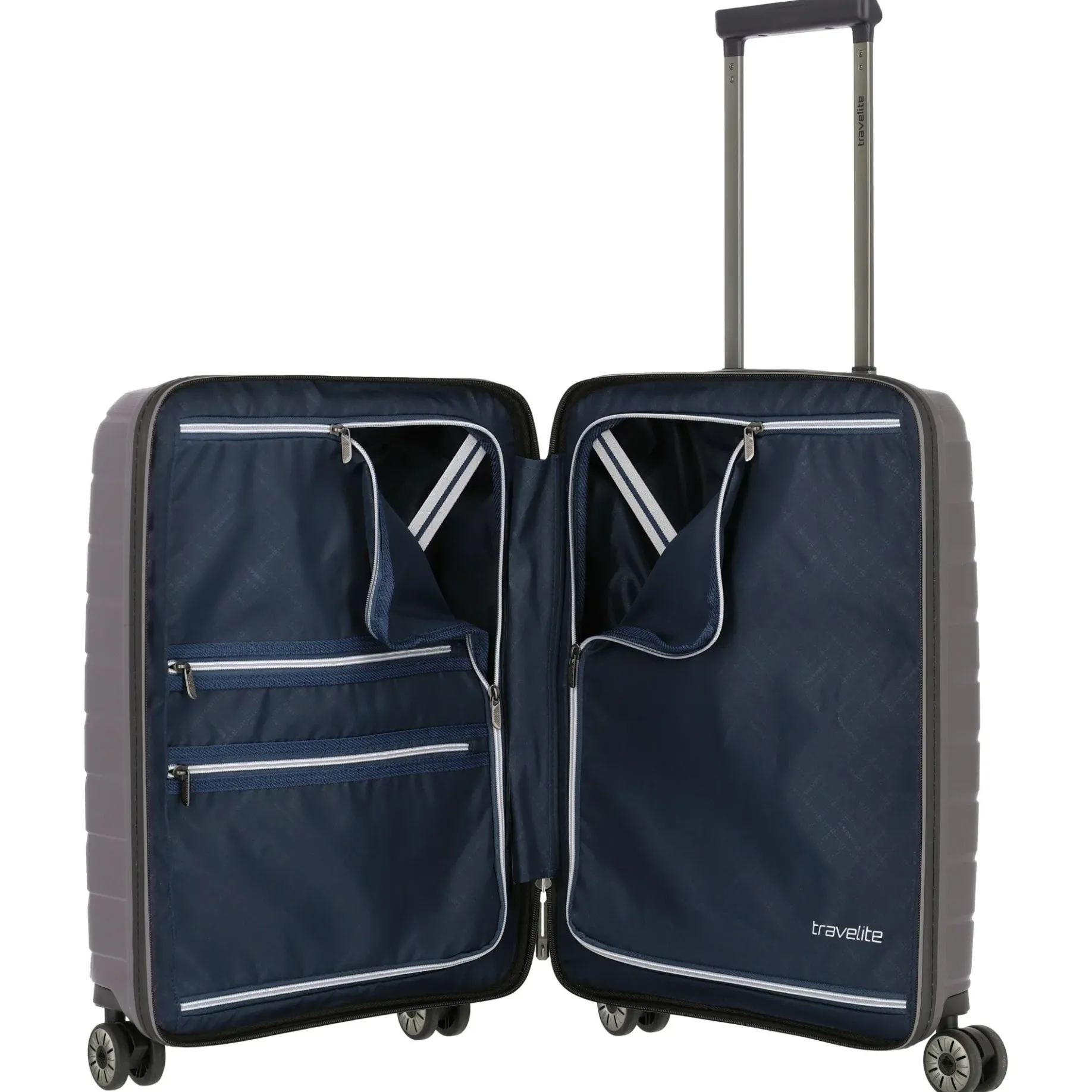 Air Base - 4-Rollen-Kabinentrolley mit Vortasche S 55 cm (anthracite)