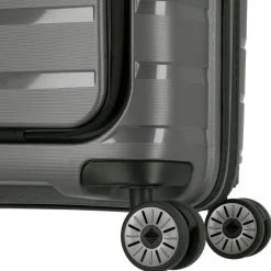 Air Base - 4-Rollen-Kabinentrolley mit Vortasche S 55 cm (anthracite)