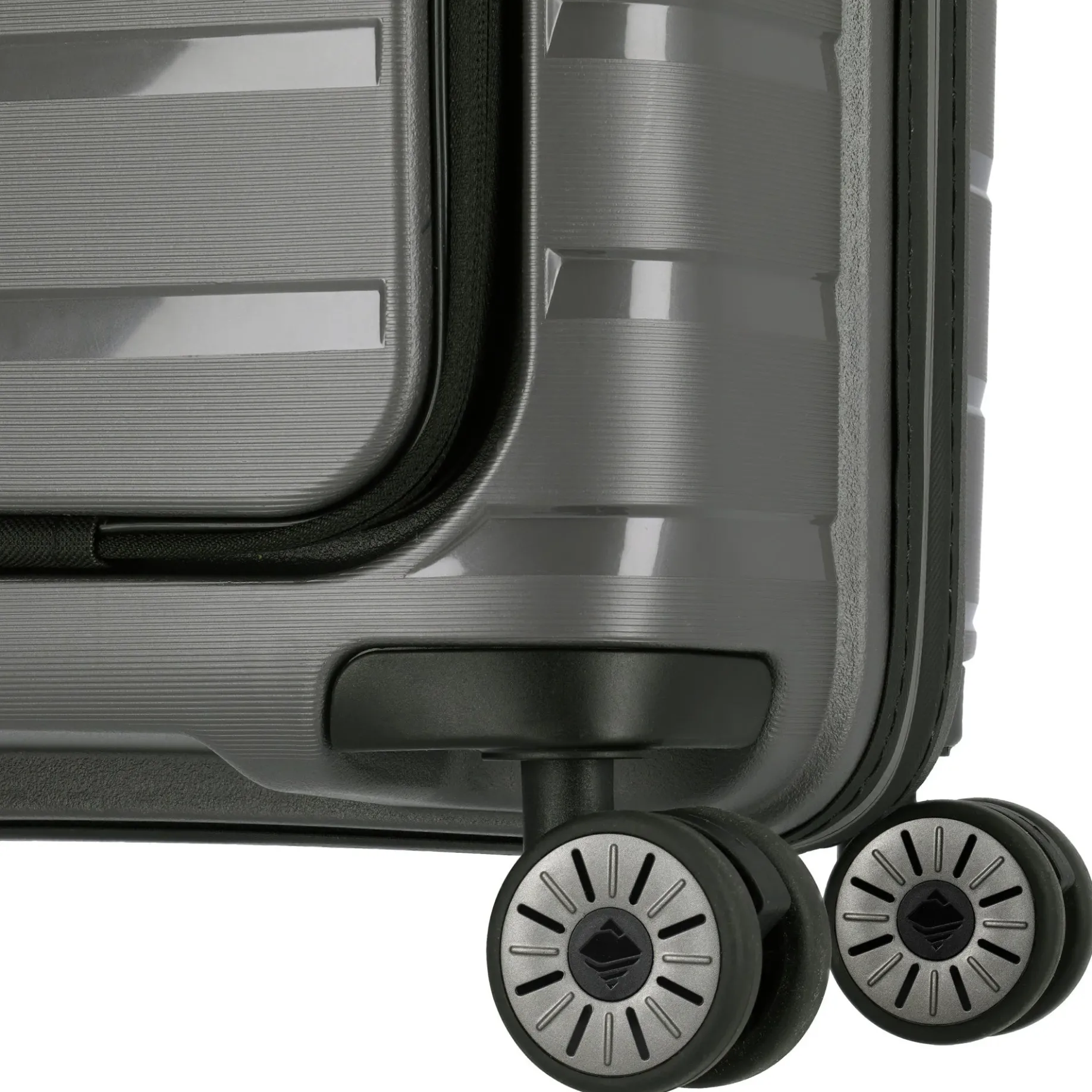 Air Base - 4-Rollen-Kabinentrolley mit Vortasche S 55 cm (anthracite)