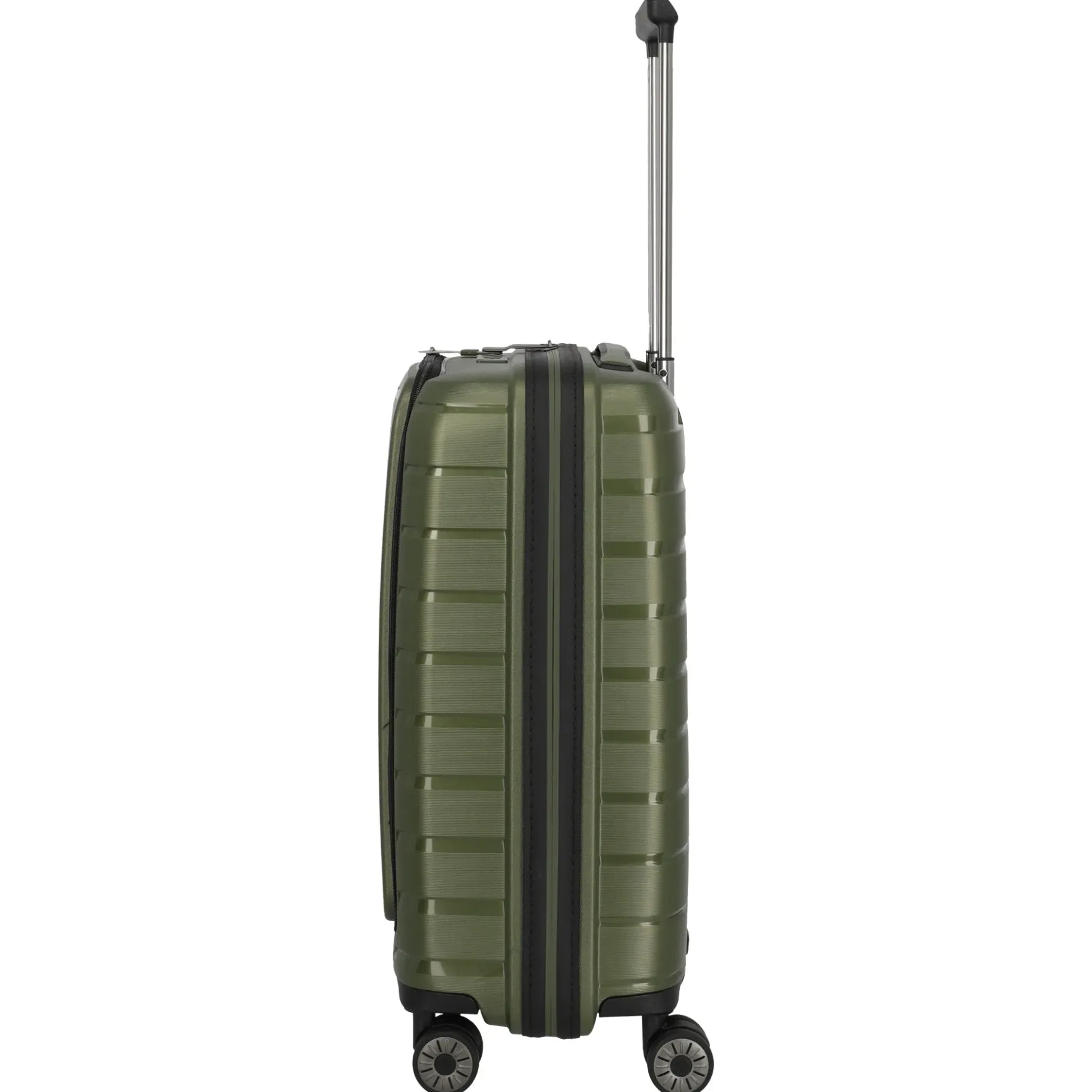 Air Base - 4-Rollen-Kabinentrolley mit Vortasche S 55 cm (olive)
