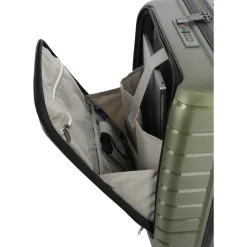 Air Base - 4-Rollen-Kabinentrolley mit Vortasche S 55 cm (olive)