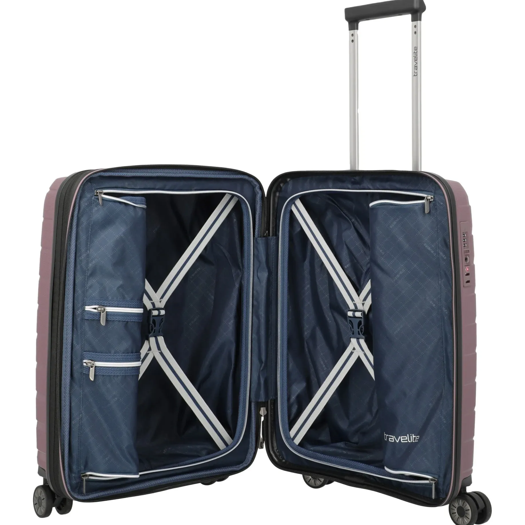 Air Base - 4-Rollen-Kabinentrolley S 55 cm erw. (flieder)