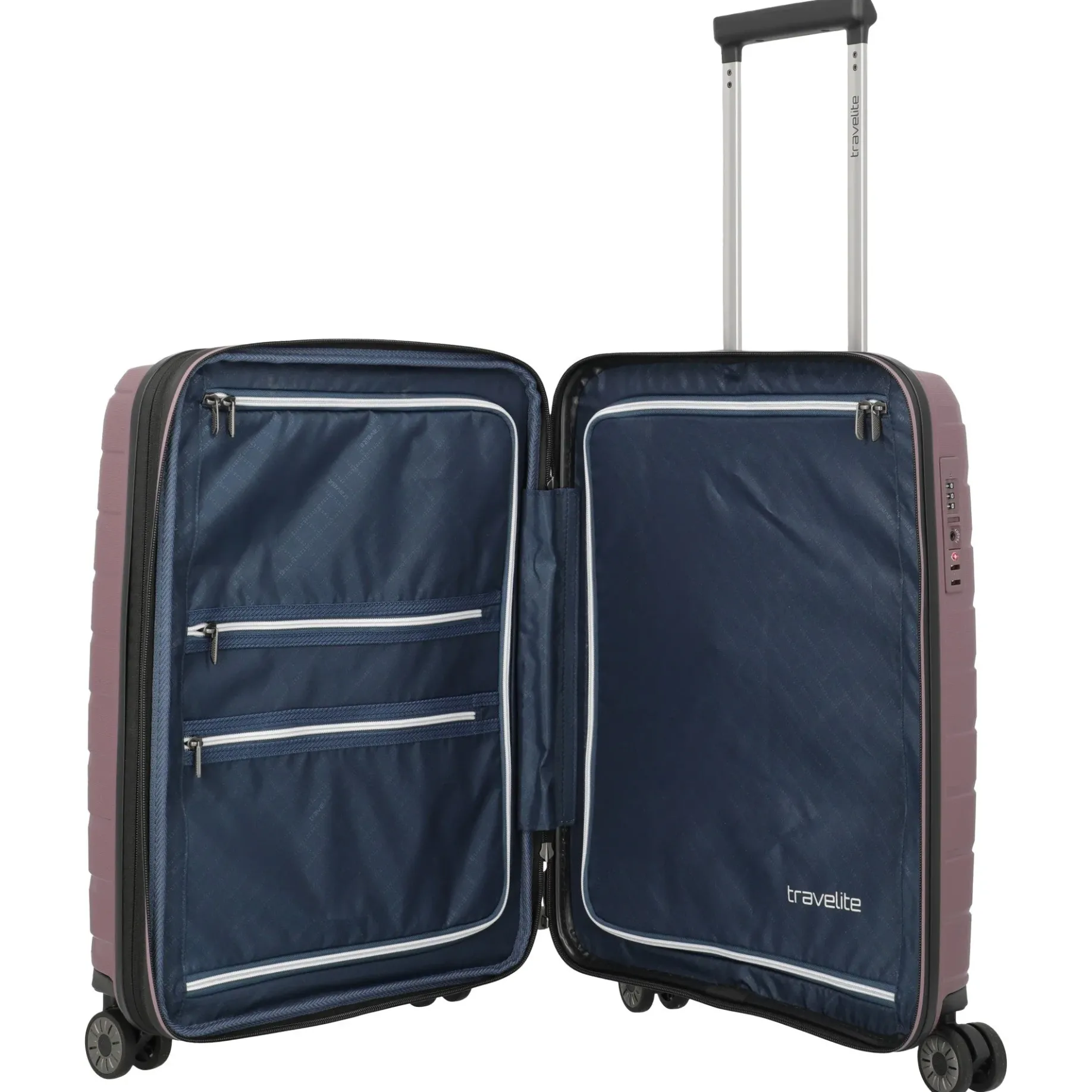 Air Base - 4-Rollen-Kabinentrolley S 55 cm erw. (flieder)