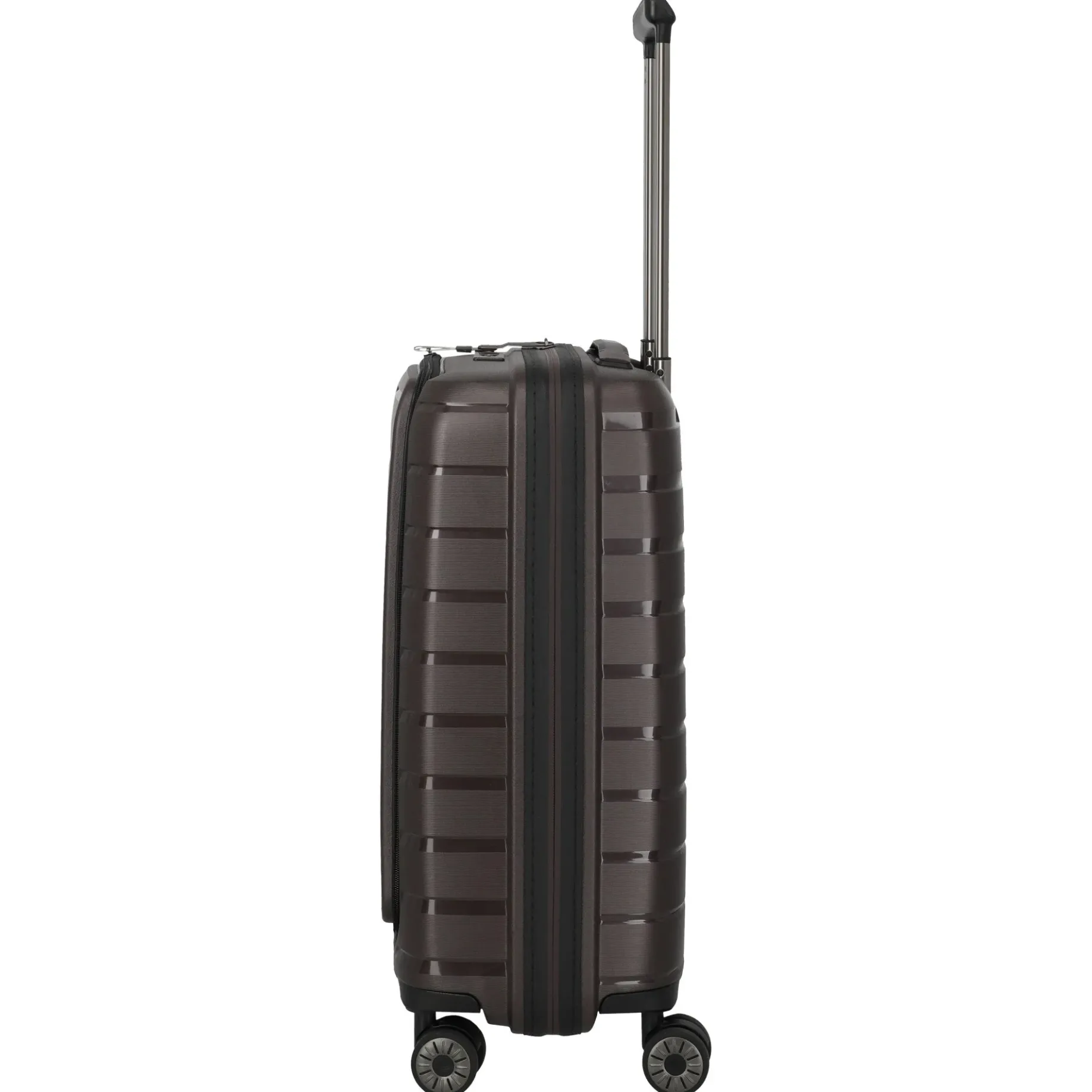 Air Base - 4-Rollen-Kabinentrolley mit Vortasche S 55 cm (coffee)