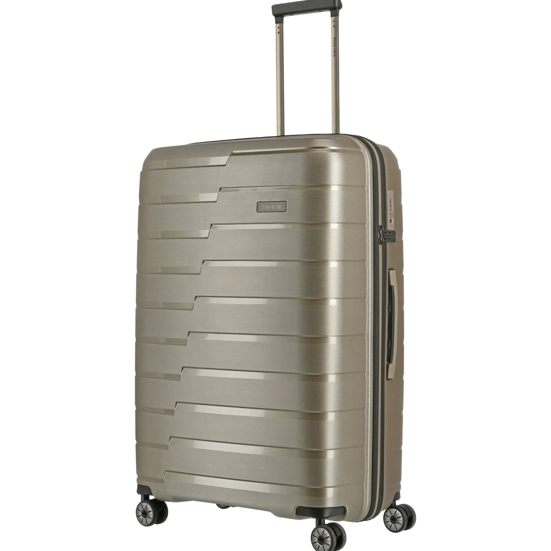 Air Base - 4-Rollen-Trolley Set 3tlg. L/M/S Vortasche (champagner)