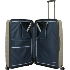 Air Base - 4-Rollen-Trolley Set 3tlg. L/M/S Vortasche (champagner)
