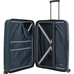 Air Base - 4-Rollen-Trolley Set 3tlg. L/M/S Vortasche (iceblue)