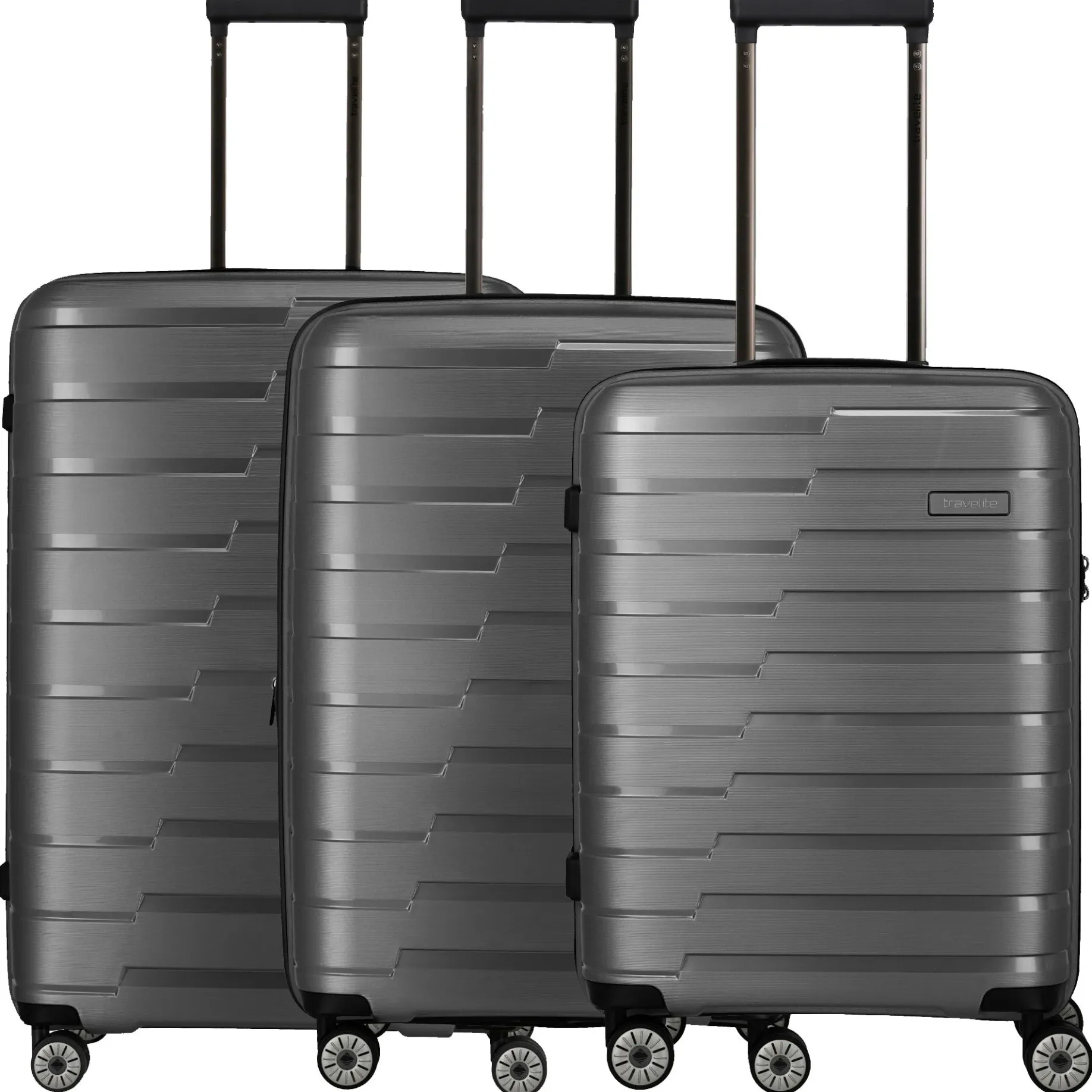 Air Base - 4-Rollen-Trolley Set 3tlg. erw. (anthracite)