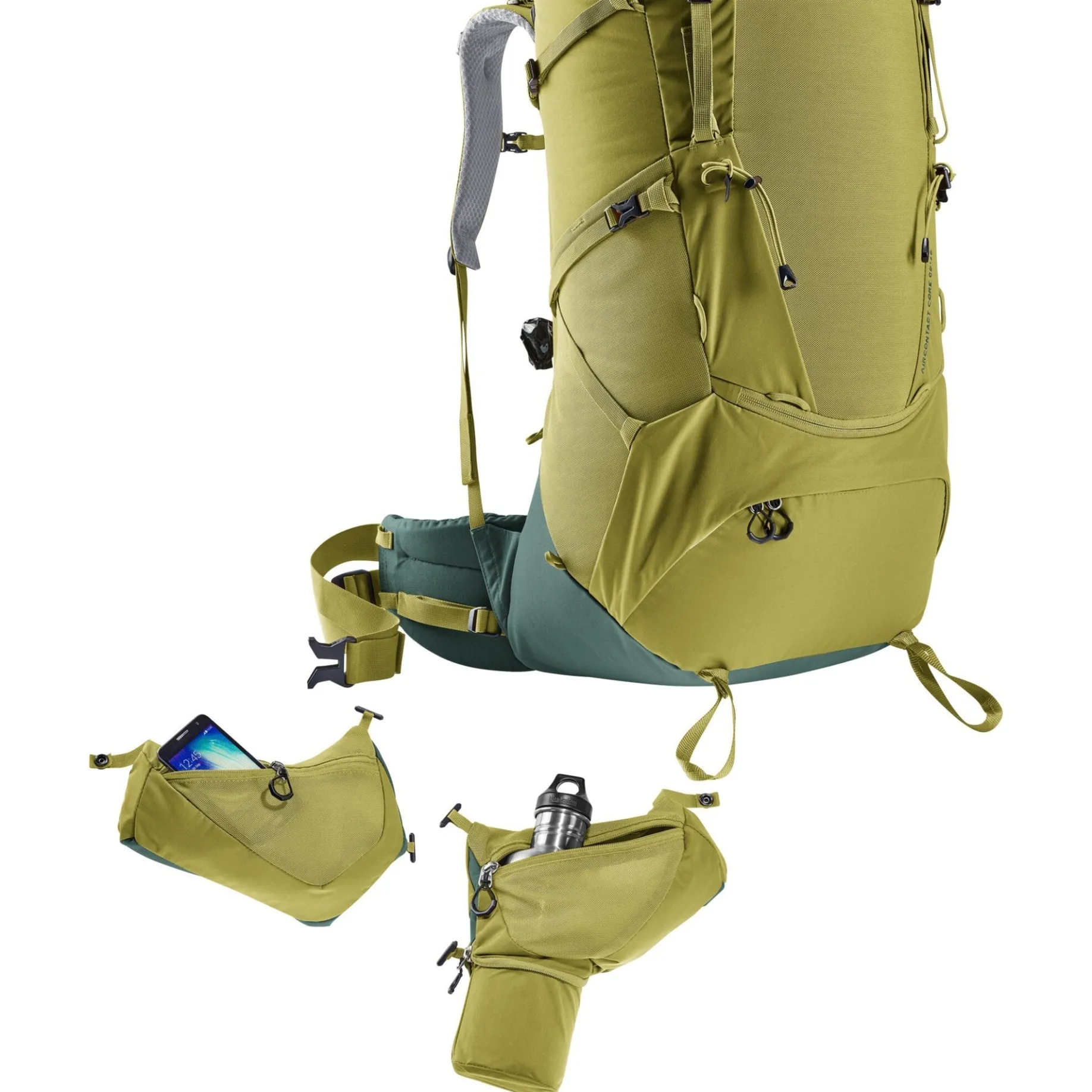 Aircontact Core 70+10 - Trekkingrucksack 86 cm (cactus-ivy)