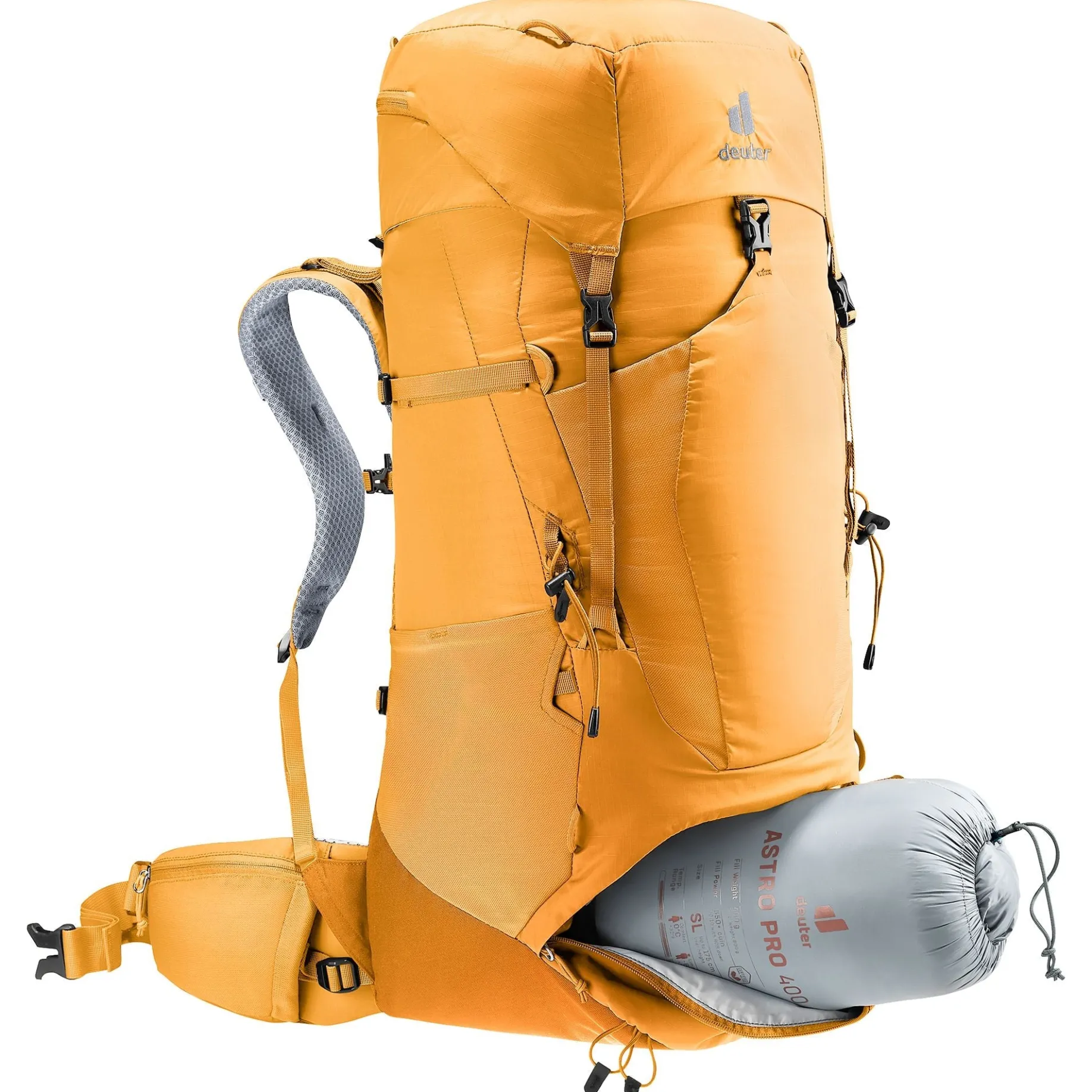 Aircontact Lite 50 + 10 - Trekkingrucksack 76 cm (amber-maple)