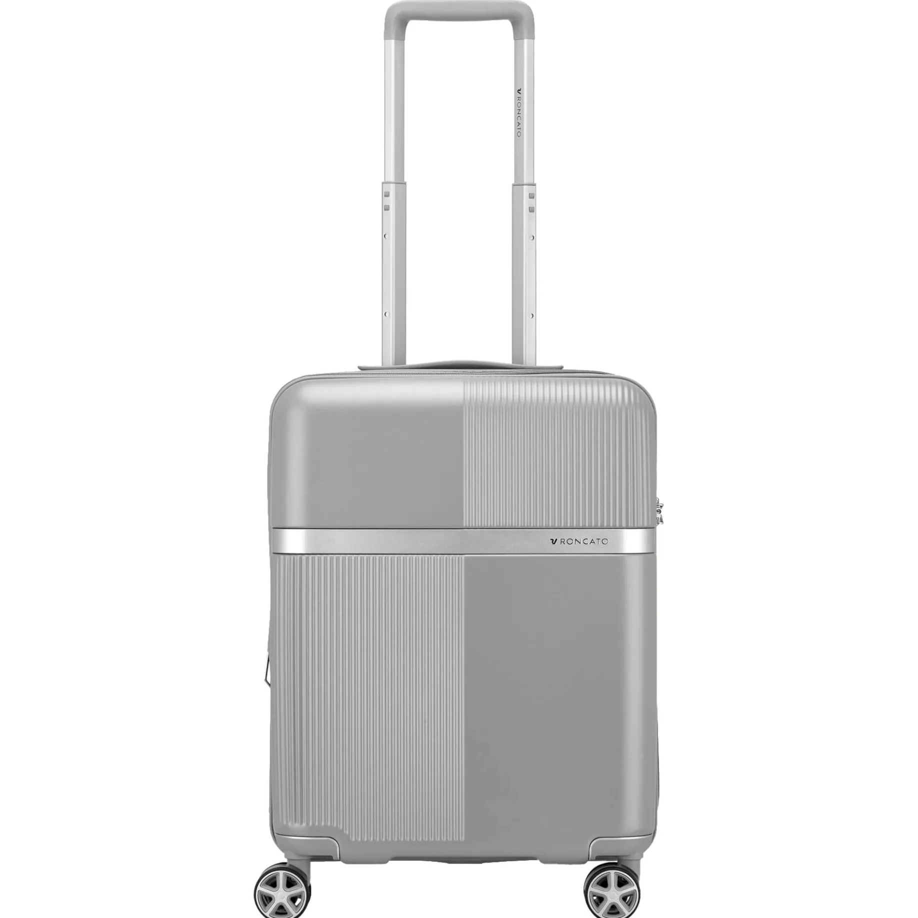 AirGlam - 4-Rollen-Kabinentrolley S 55 cm erw. (grigio perla)