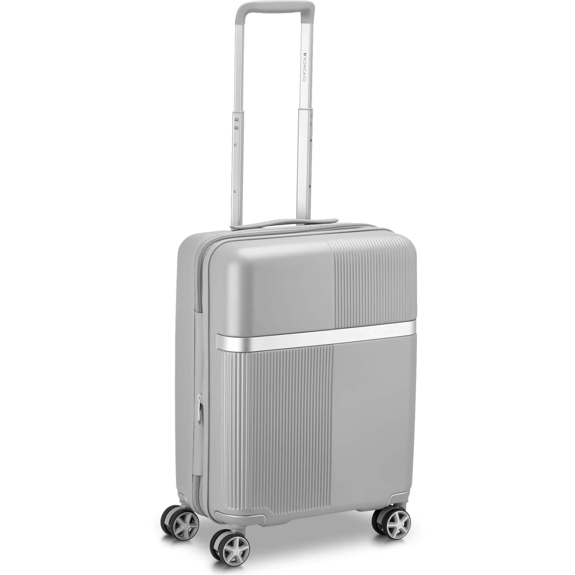 AirGlam - 4-Rollen-Kabinentrolley S 55 cm erw. (grigio perla)