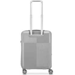 AirGlam - 4-Rollen-Kabinentrolley S 55 cm erw. (grigio perla)