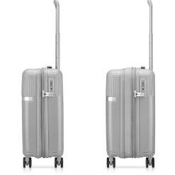 AirGlam - 4-Rollen-Kabinentrolley S 55 cm erw. (grigio perla)