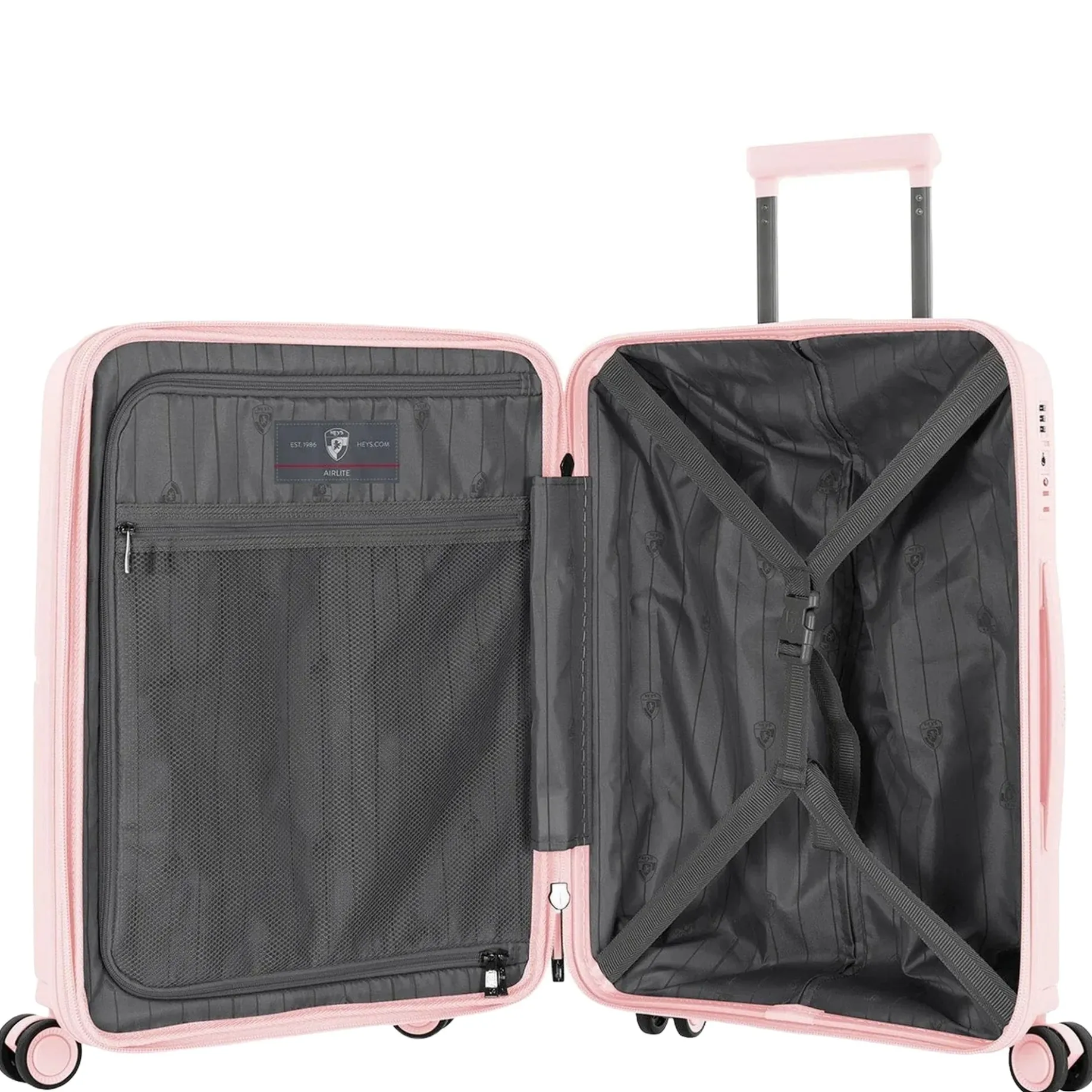 AirLite - 4-Rollen-Kabinentrolley S 53 cm erw. (blush)