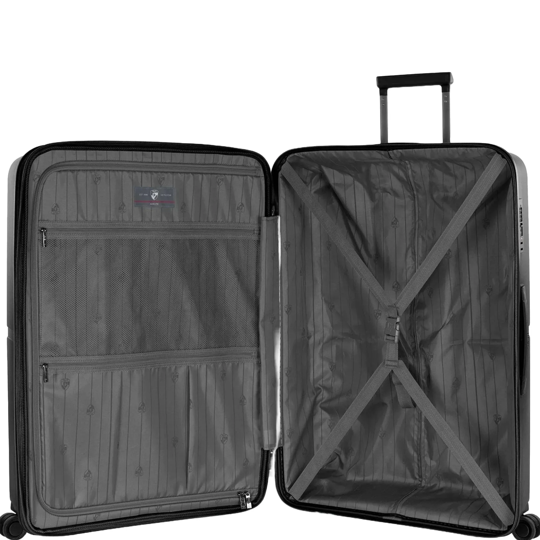 AirLite - 4-Rollen-Trolley L 76 cm erw. (schwarz)