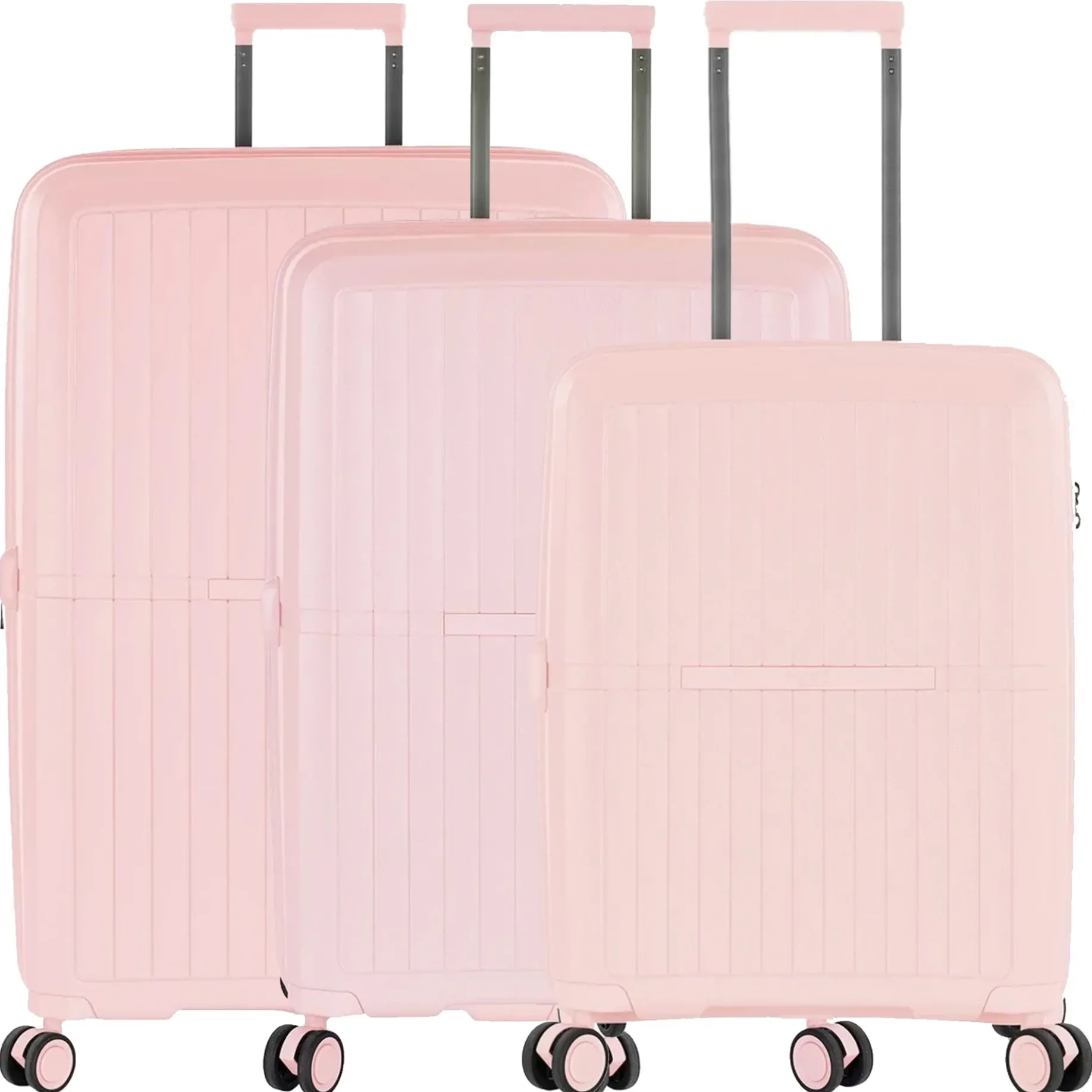 AirLite - 4-Rollen-Trolley Set 3tlg. L/M/S erw. (blush)