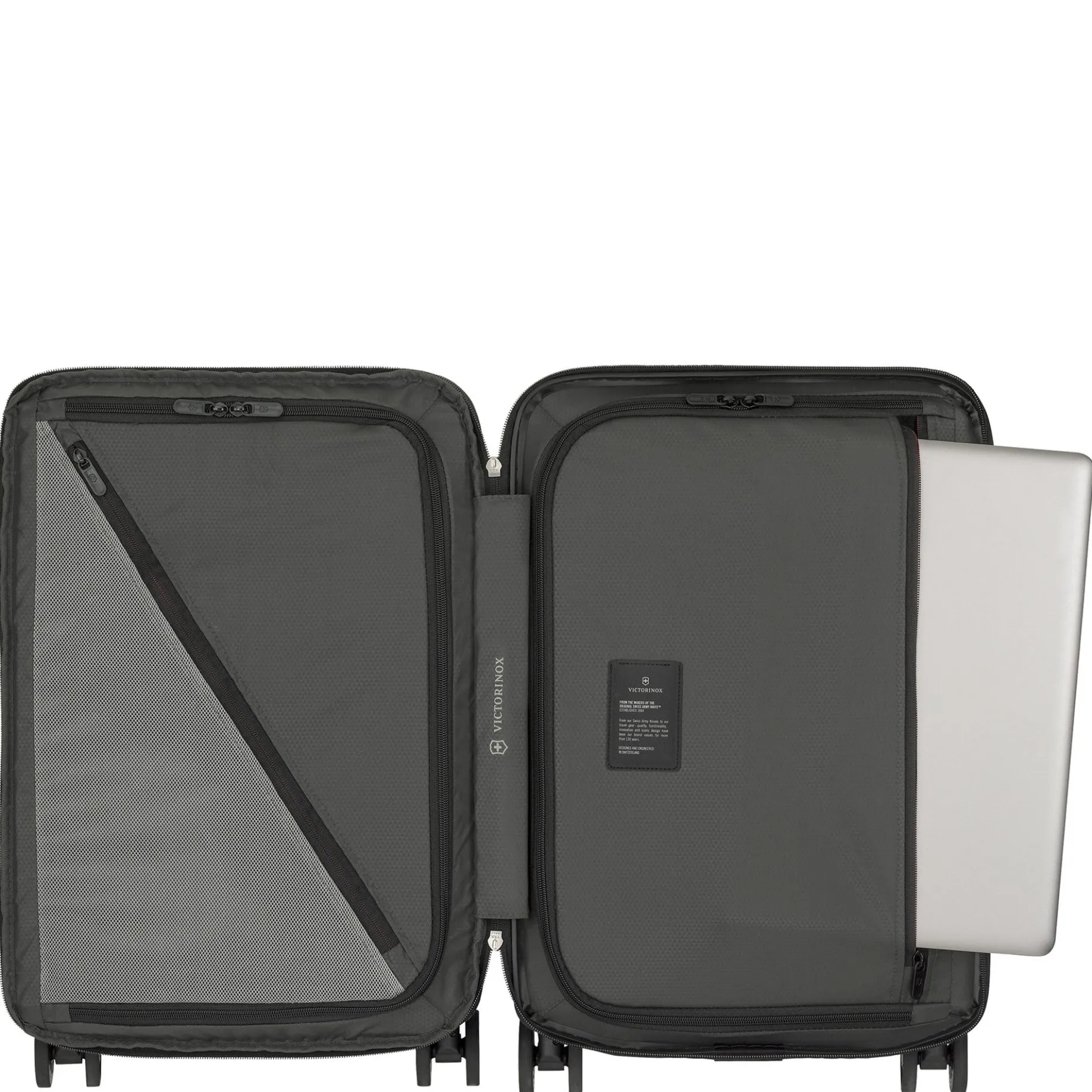 Airox Advanced Frequent Flyer Carry On - 4-Rollen-Kabinentrolley 55 cm erw. (stone white)
