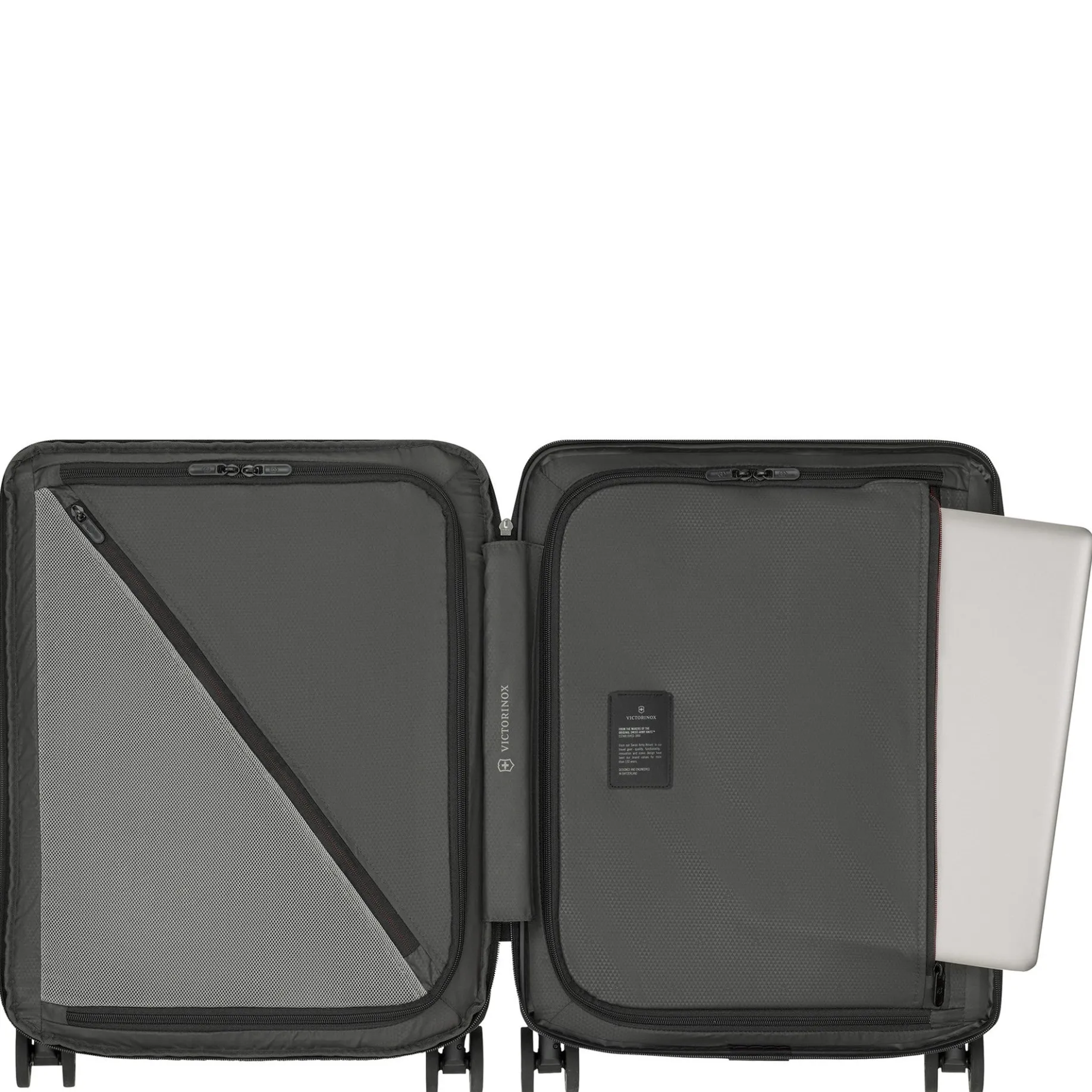 Airox Advanced Global Carry On - 4-Rollen-Kabinentrolley 55 cm erw. (black)