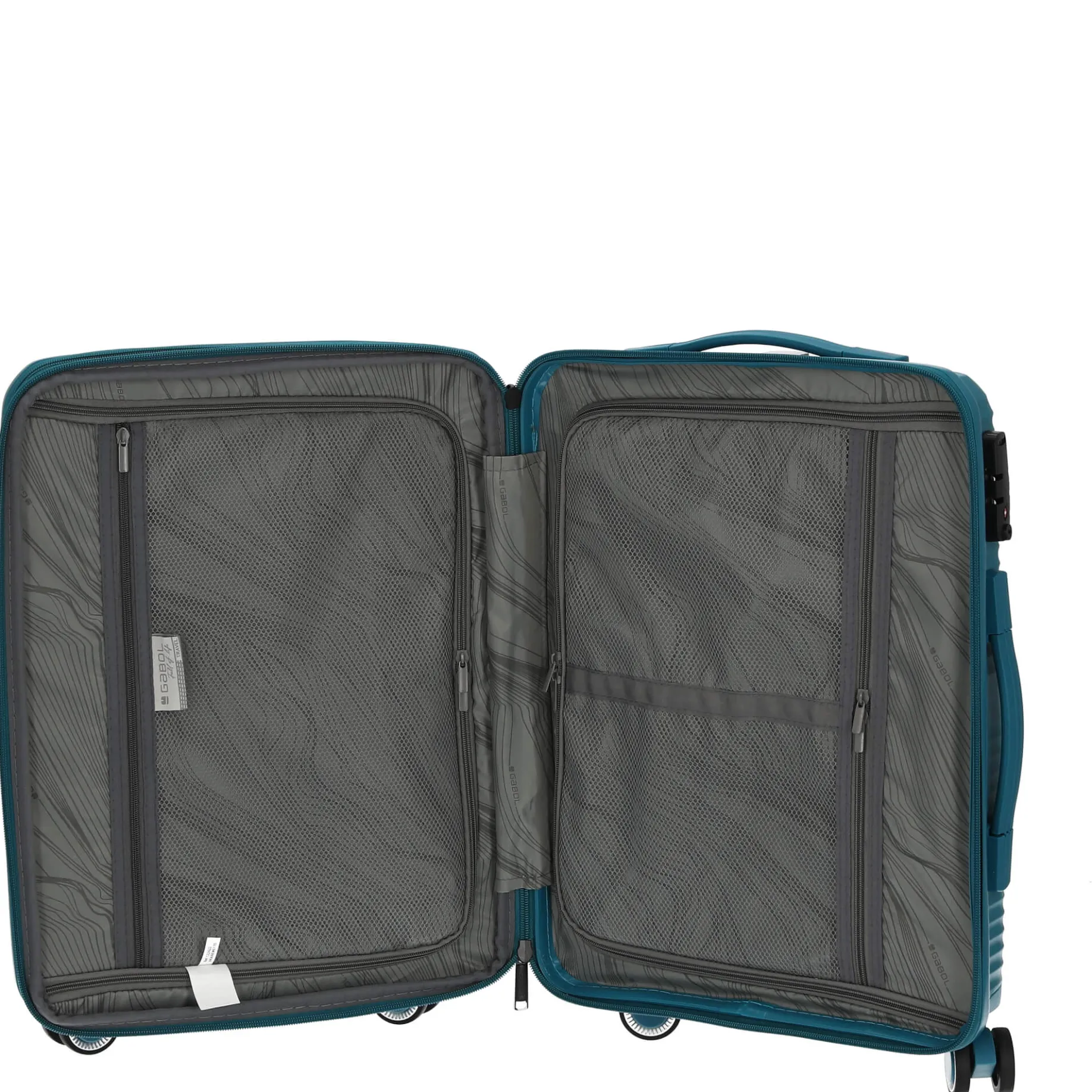 Akane - 4-Rollen-Kabinentrolley 54 cm (turquoise)