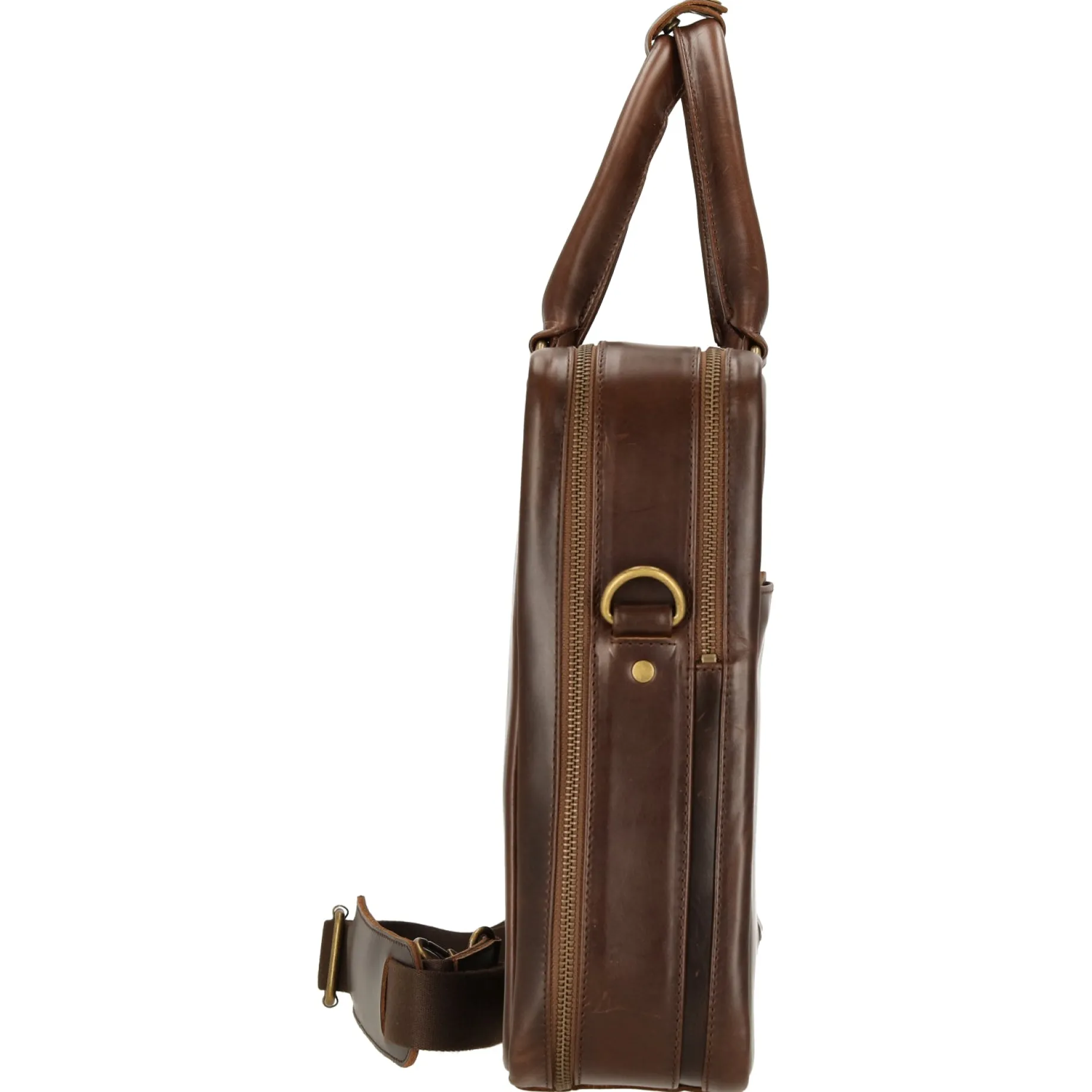Albert - Aktentasche XL 41 cm (brown/dots)